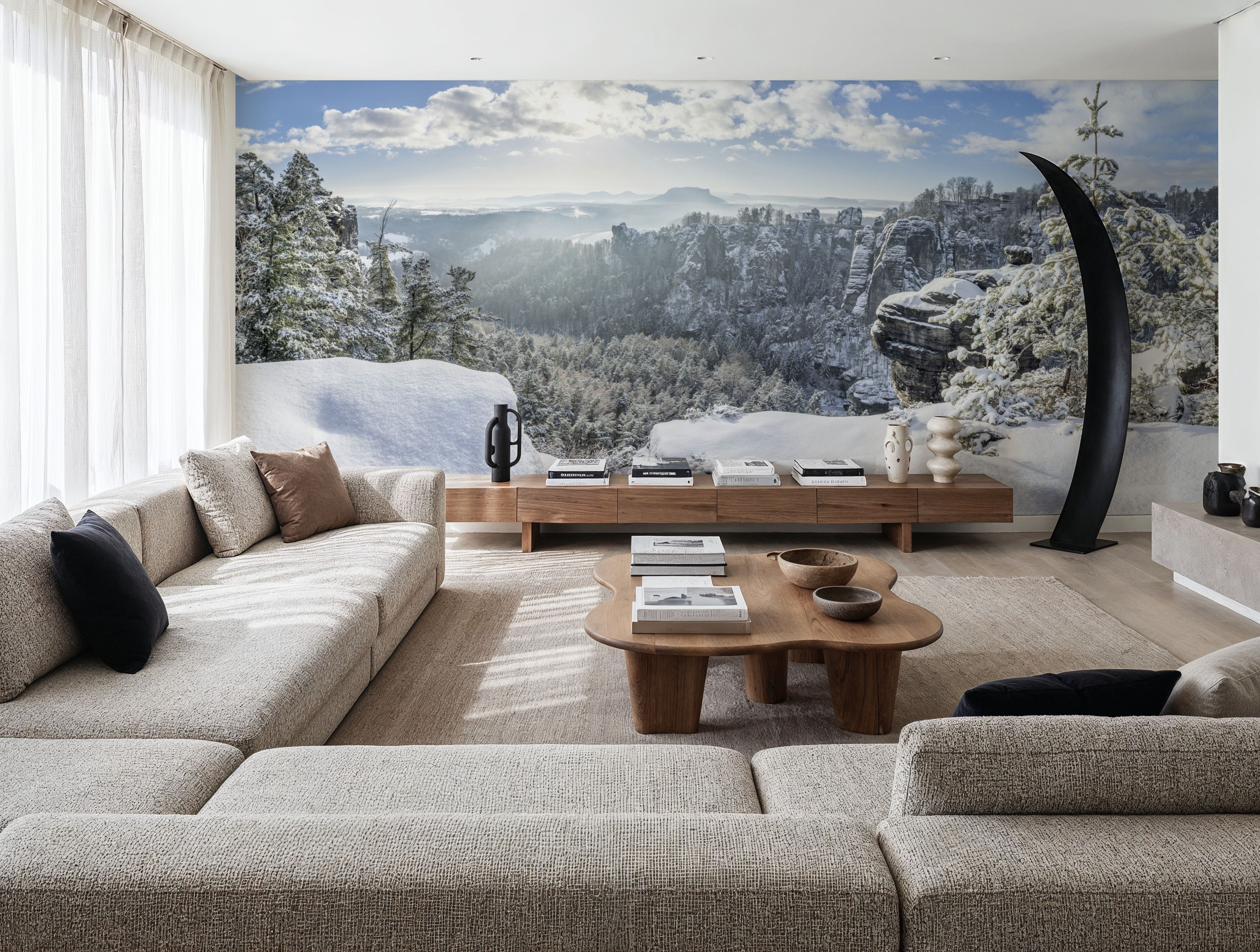 Swiss Winter Panorama