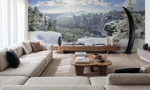 Swiss Winter Panorama