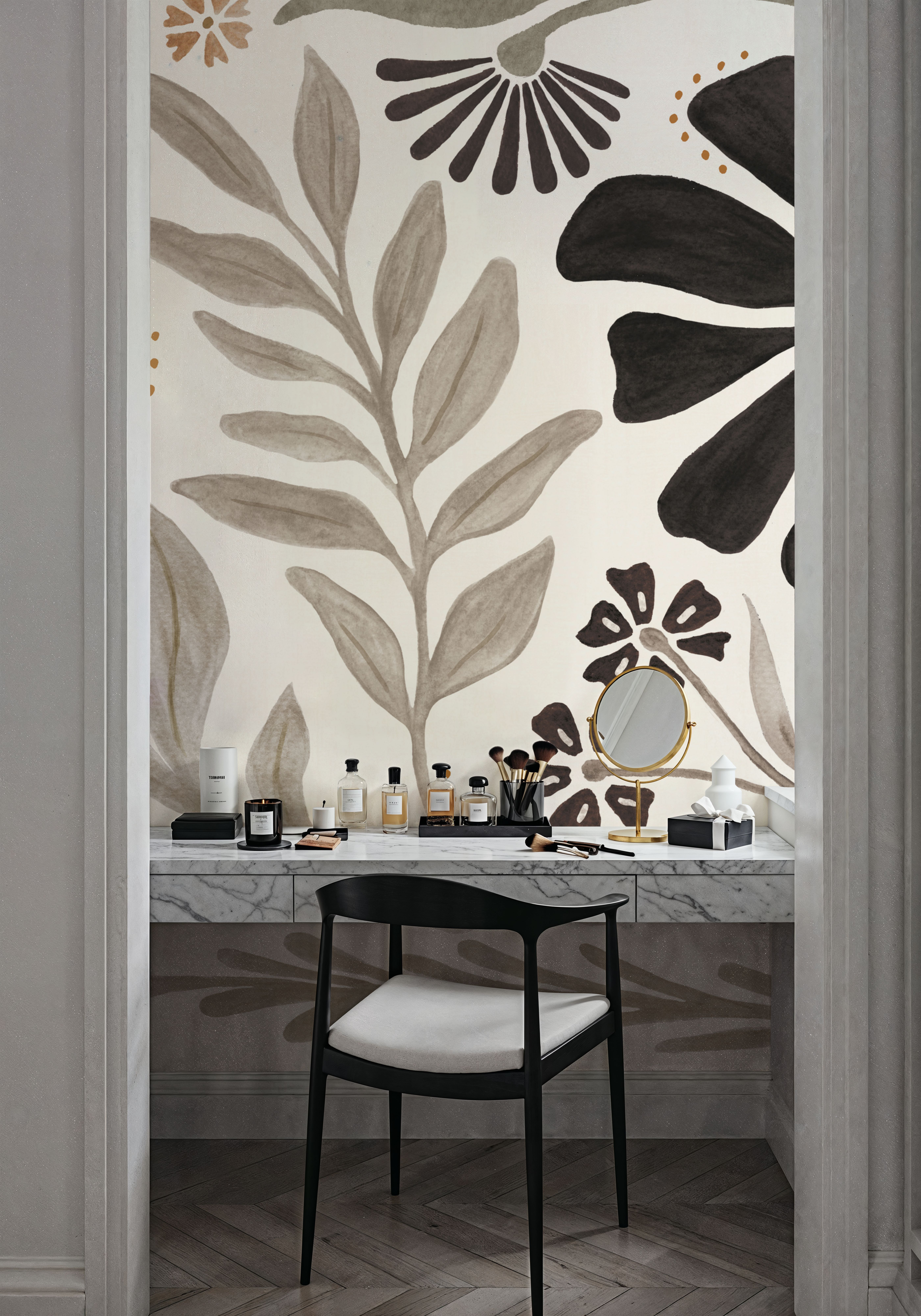 Modern Petals Neutral