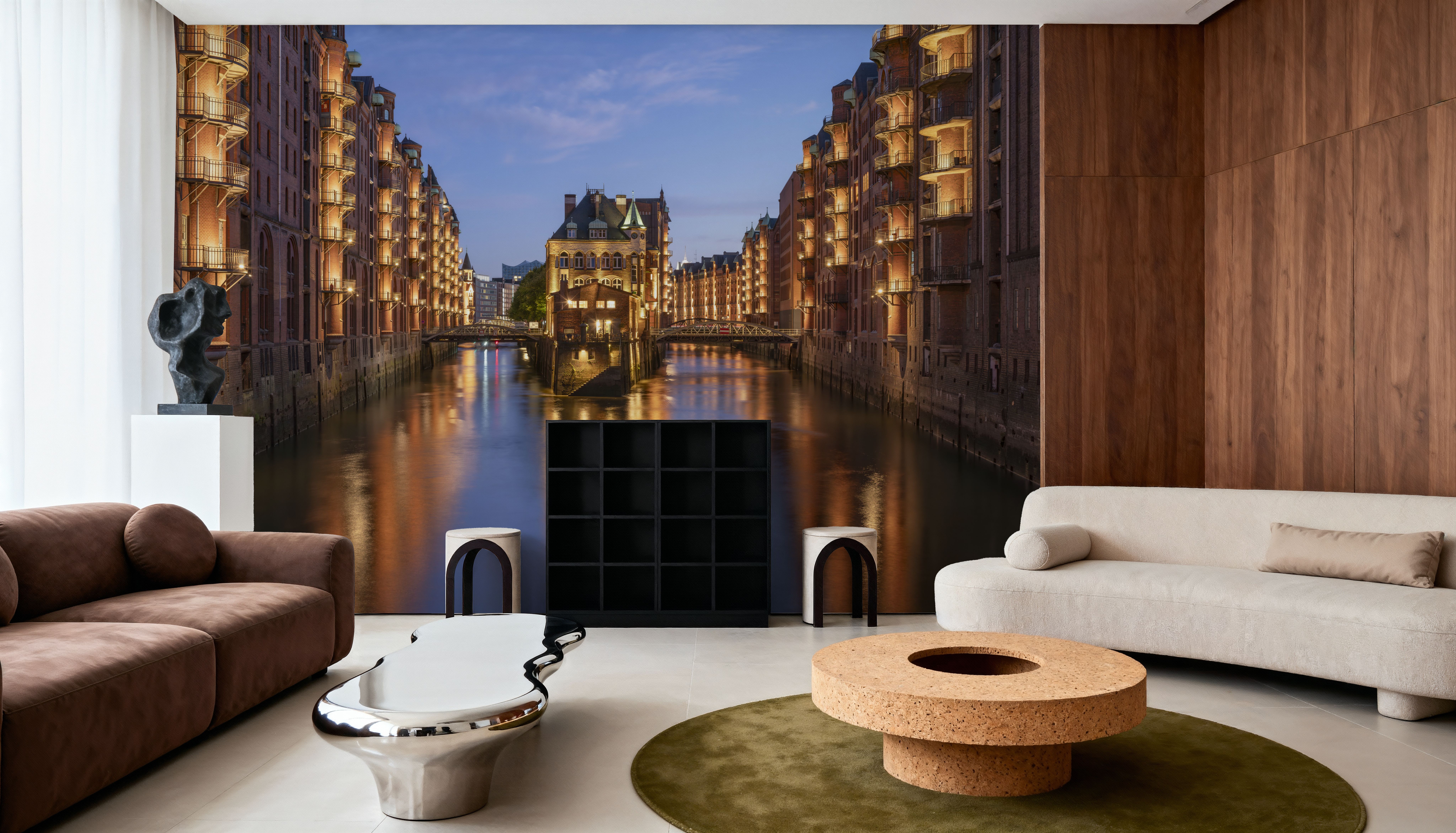 Canal Twilight, Wallpaper