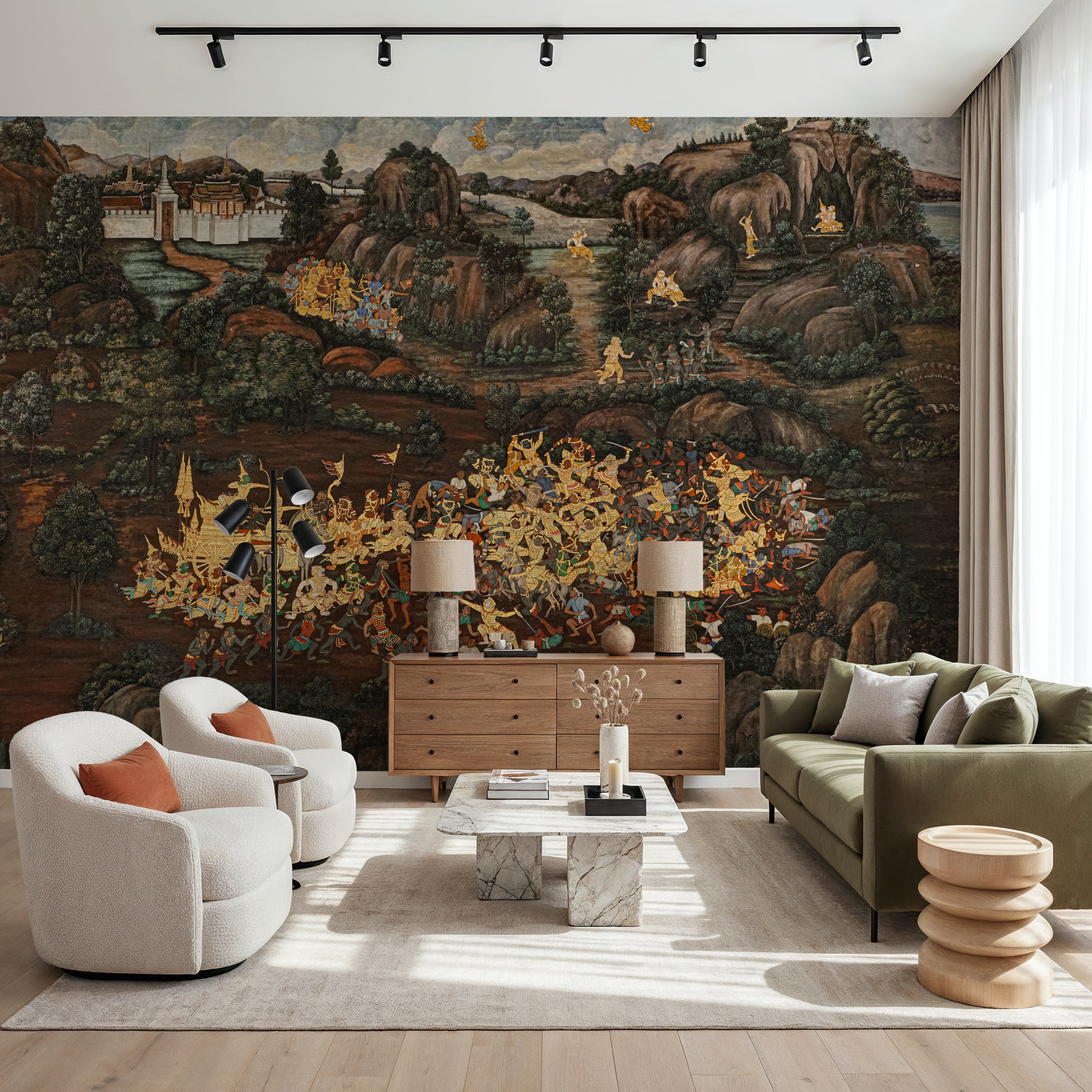 Ramakien, Thai Painting