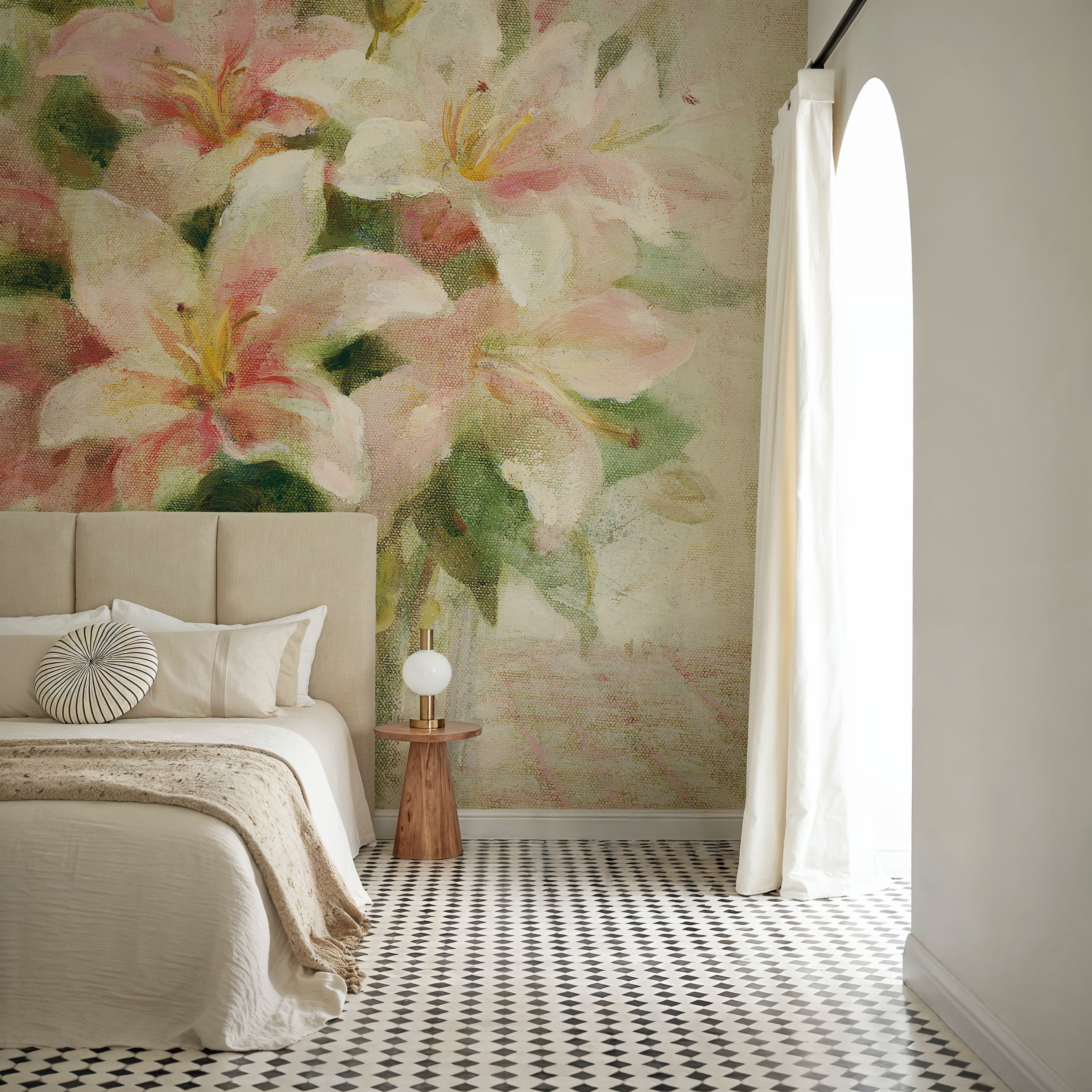 Cottage Lilies in Pink
