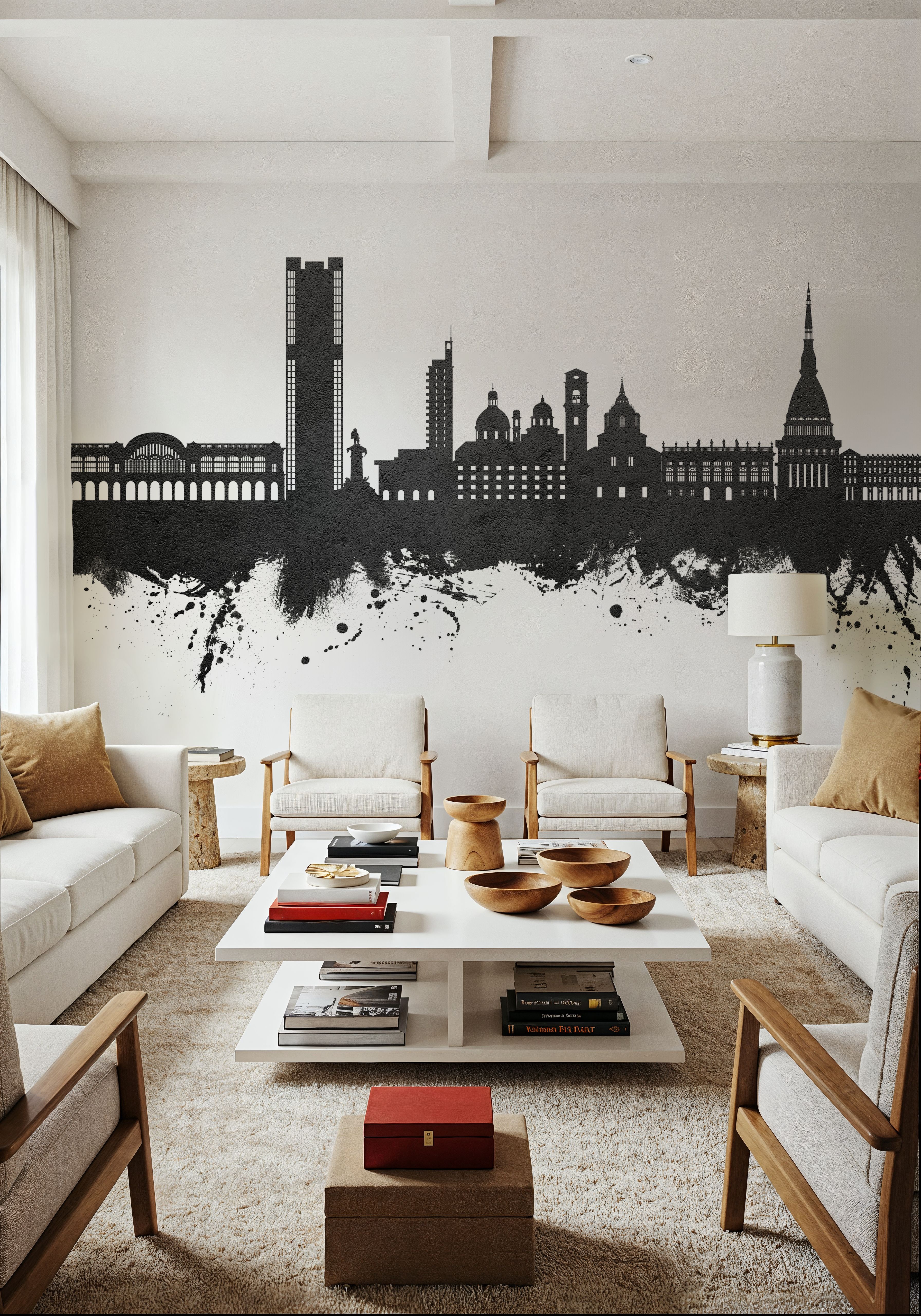 Turin Italy Black & White