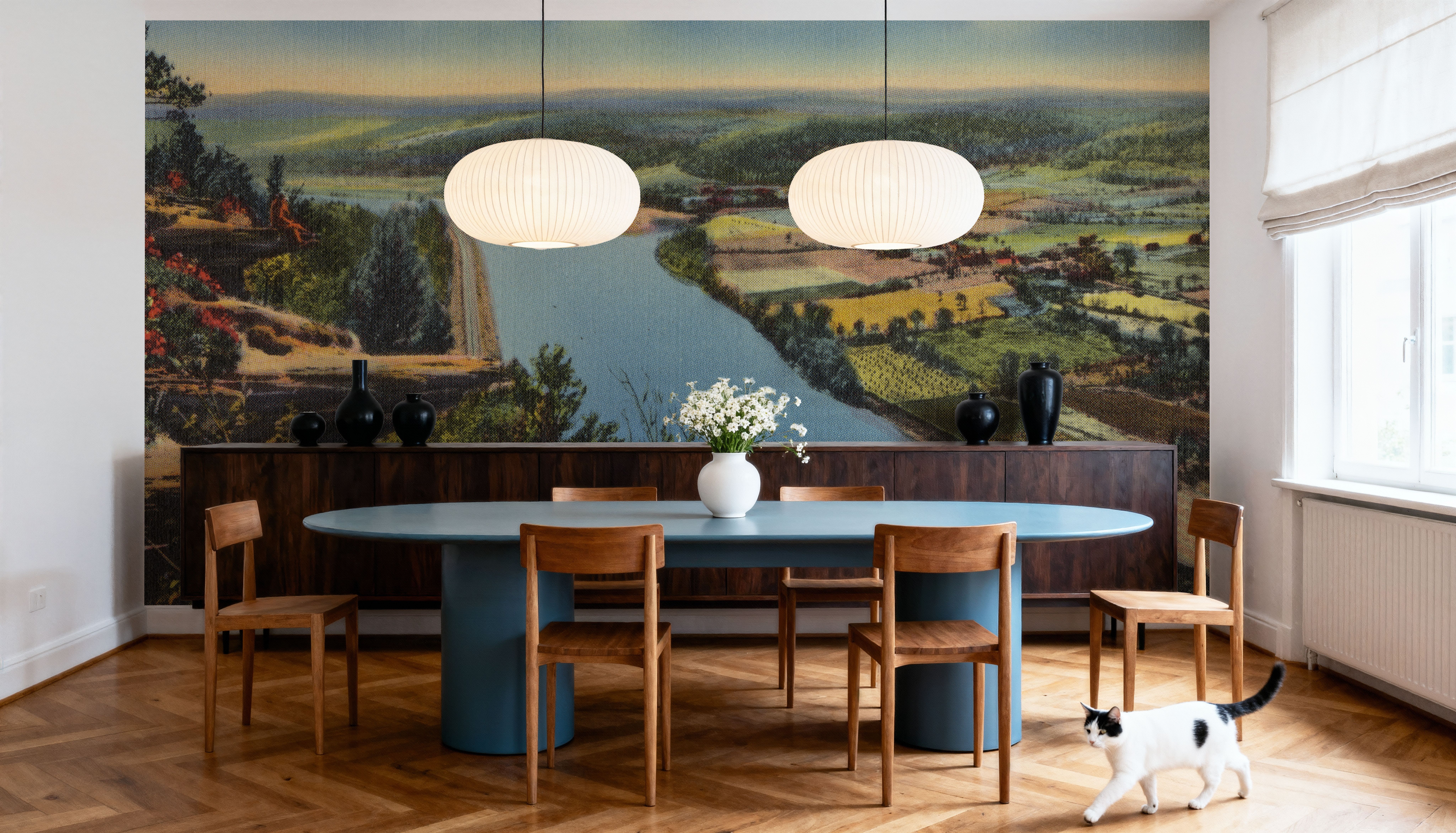 Penn Waters - Screenprint Postcard