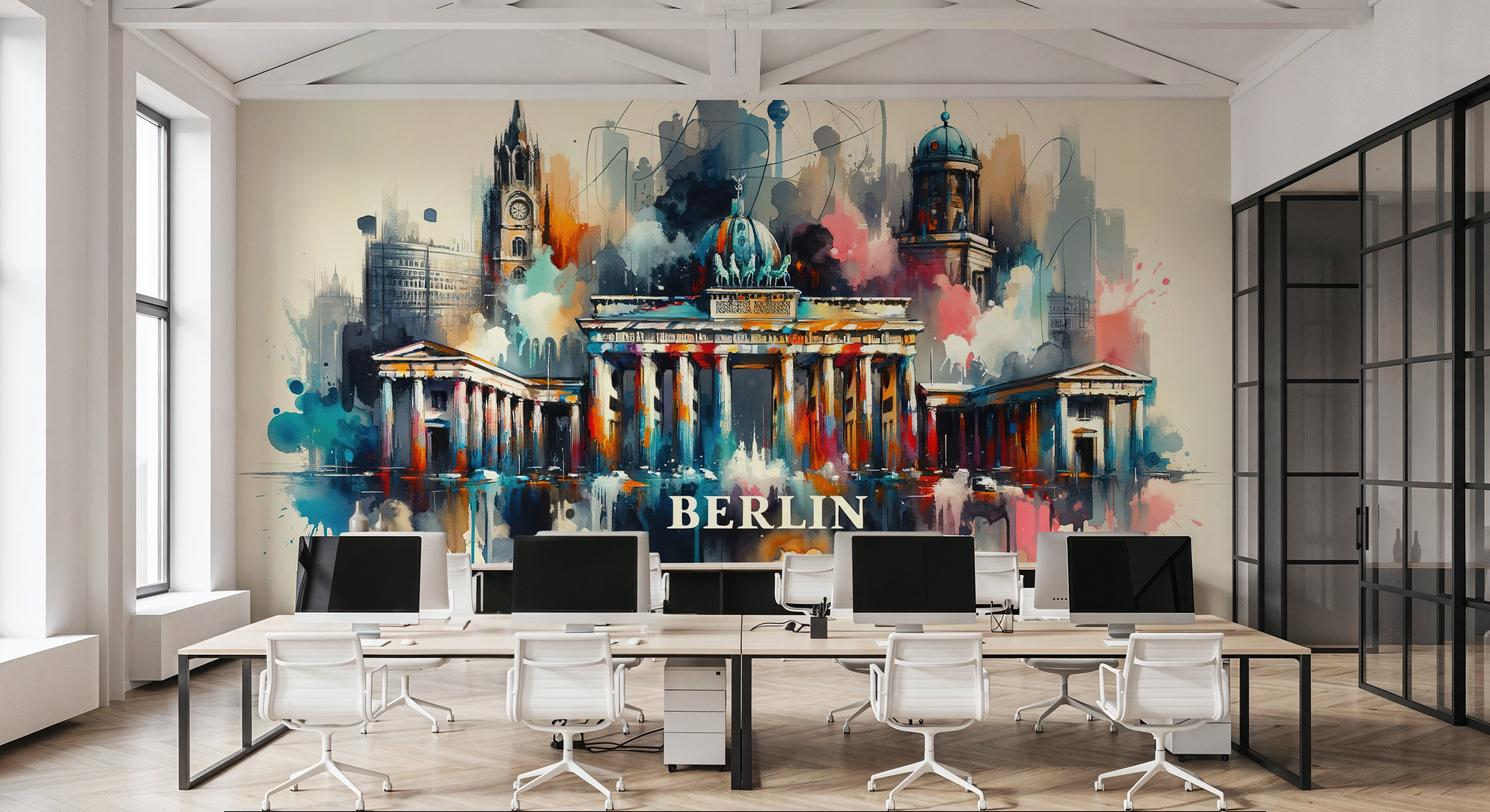 Watercolor Berlin, Tapeten