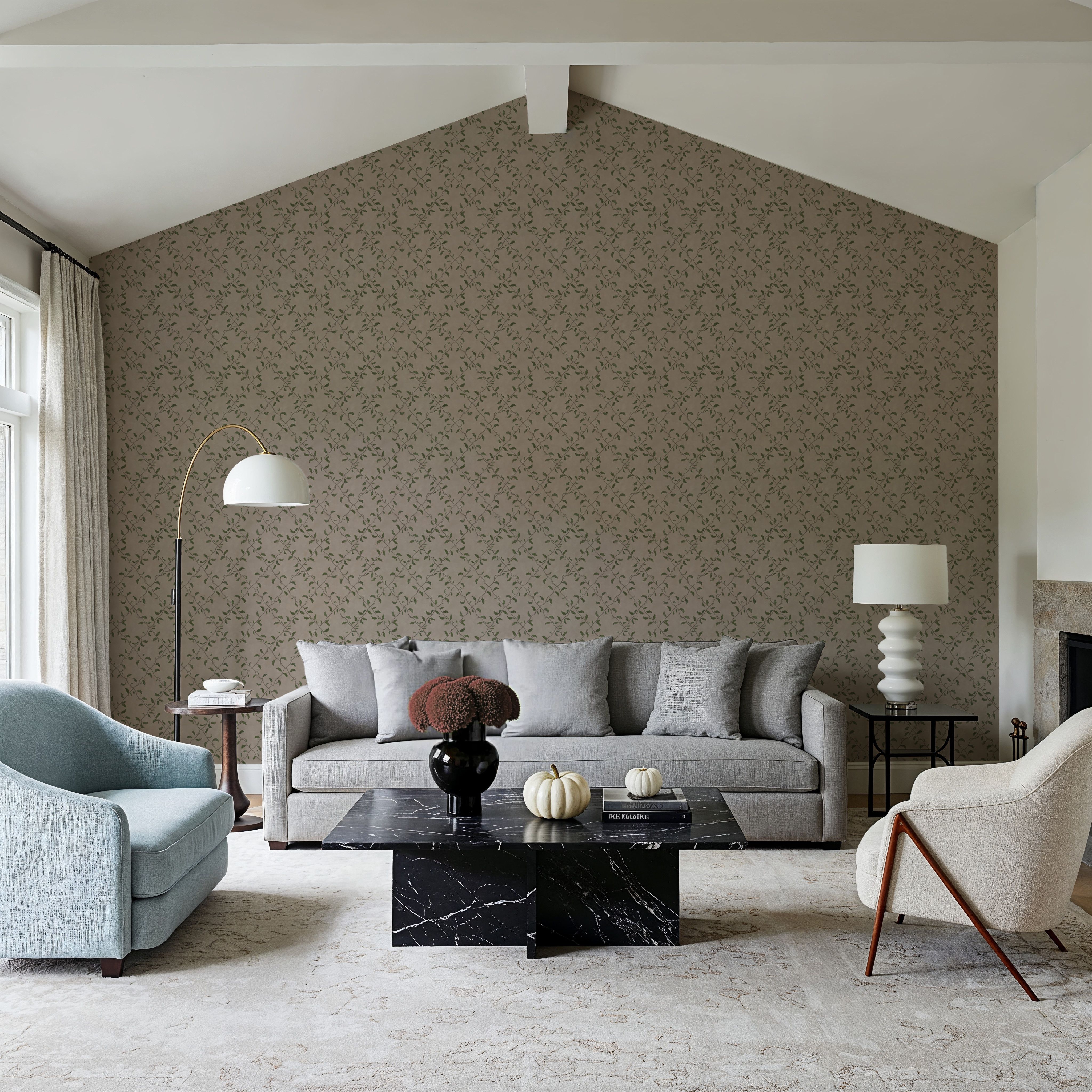 Emerlad Trellis Petite, Beige