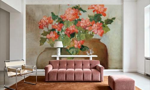 Cottage Geraniums II
