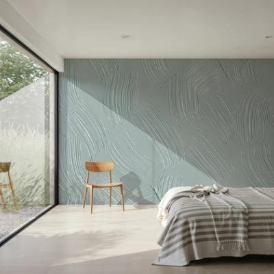 Stylized Brush Strokes, Seafoam