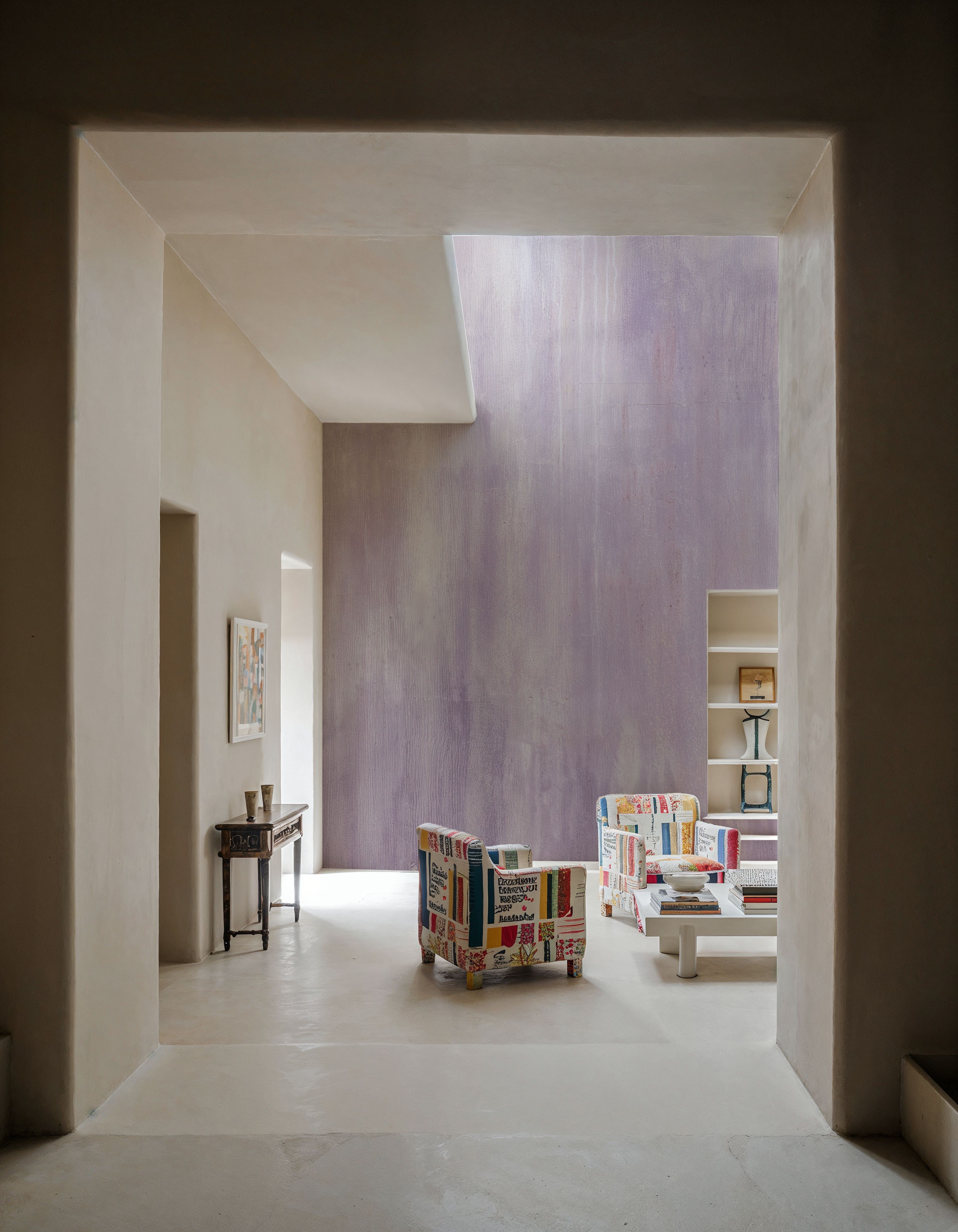 Concrete Surface, Lilac