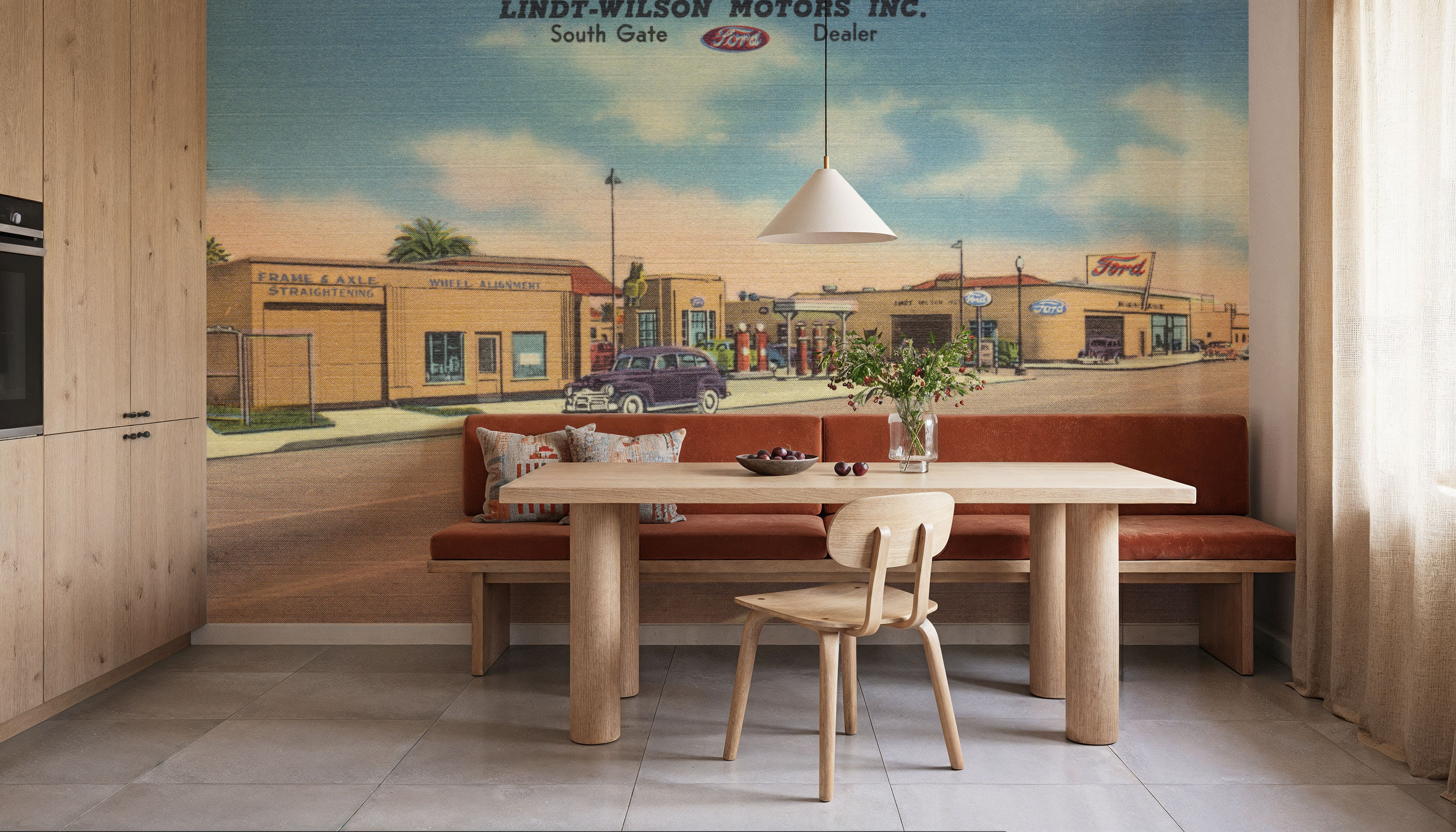 Greetings from the Dealership - Screenprint Postcard