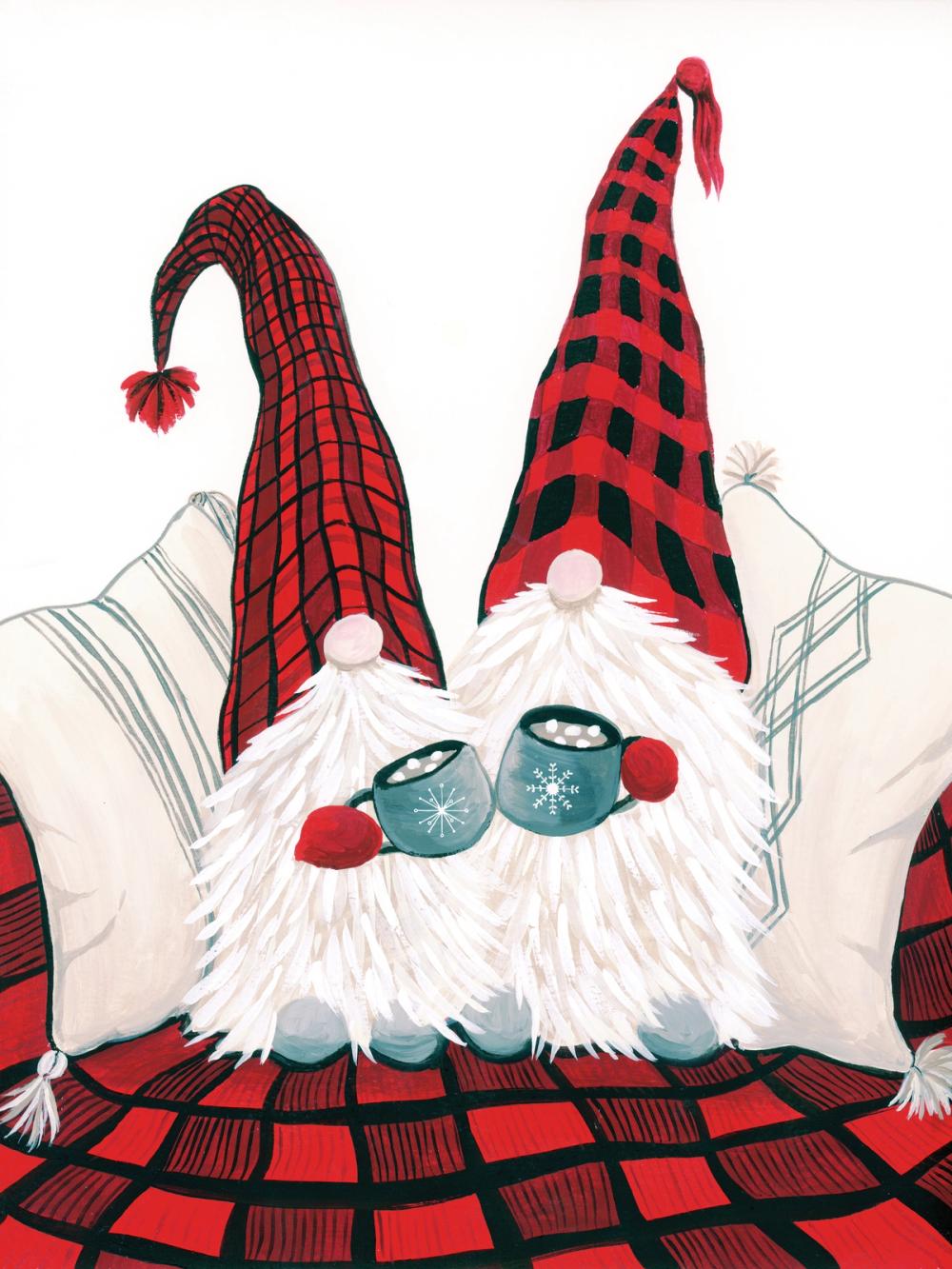 Christmas Gnomes Cocoa Party II