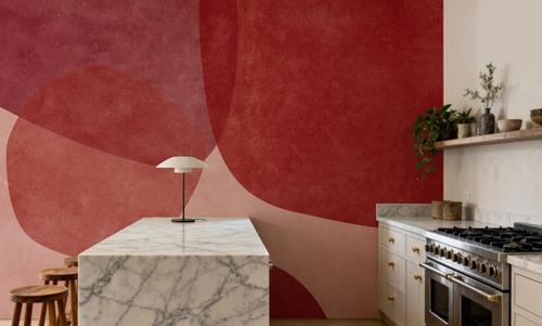 Embracing Shapes, Cherry Red