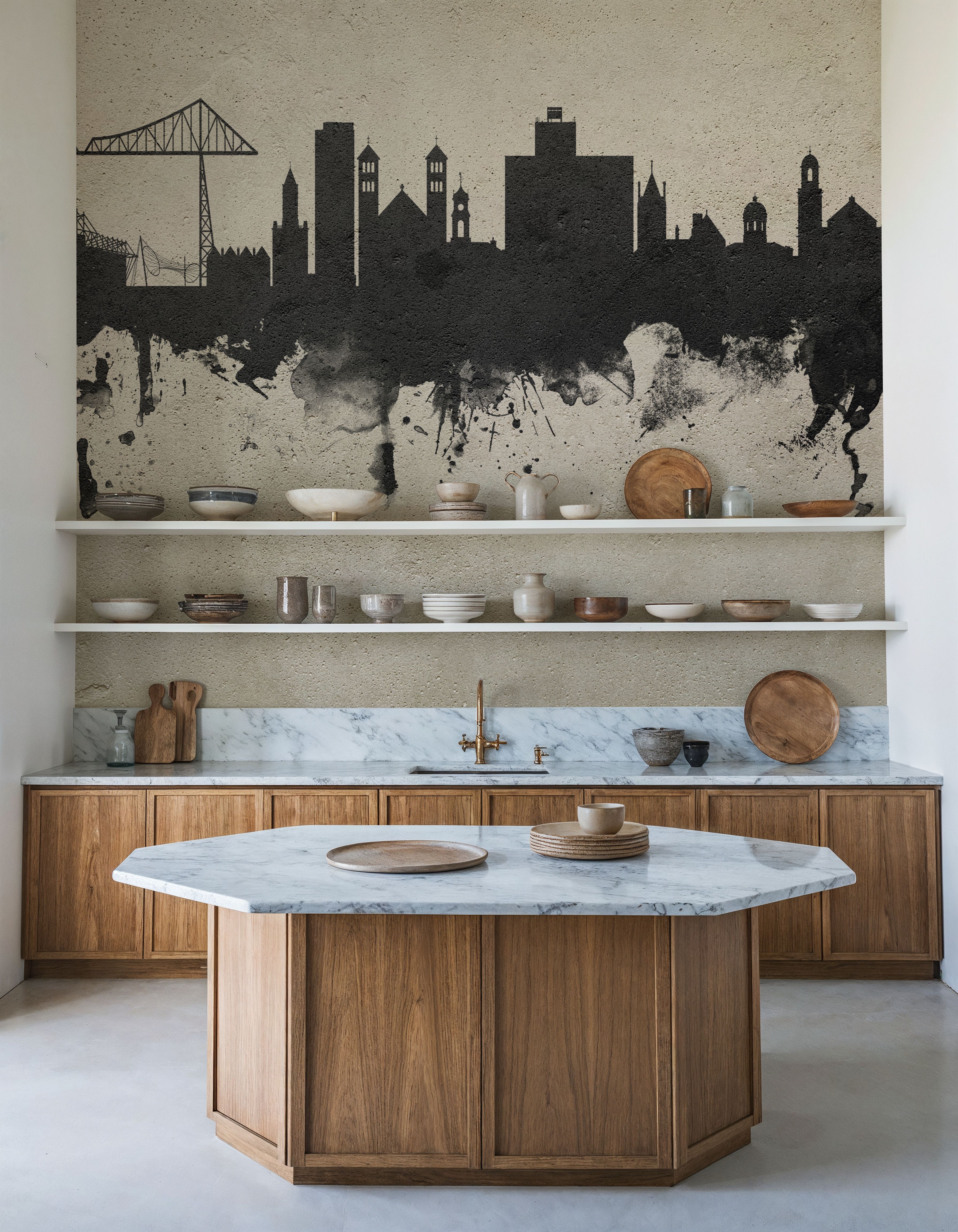 Middlesbrough England Skyline Concrete