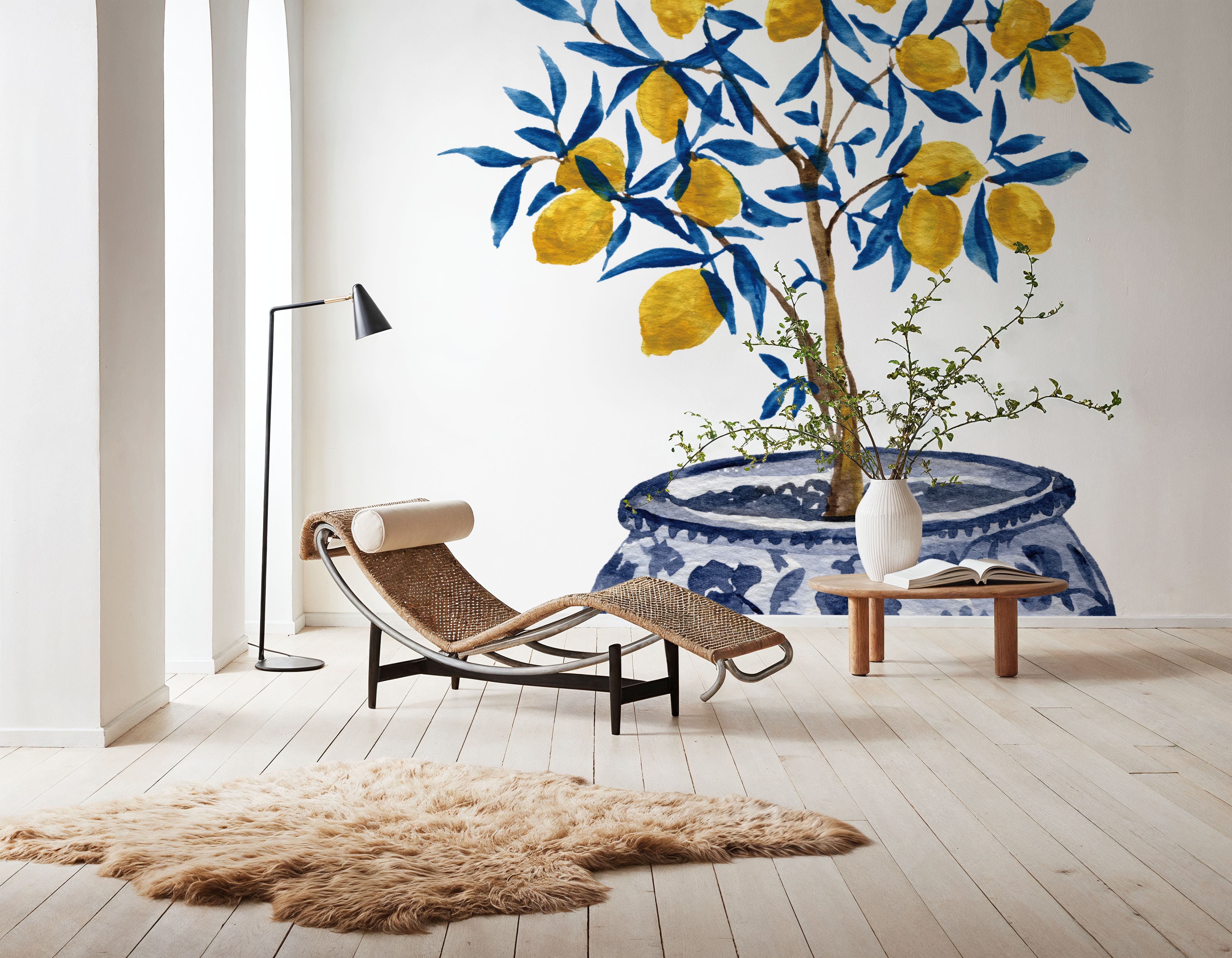 Lemon Tree in Chinoserie