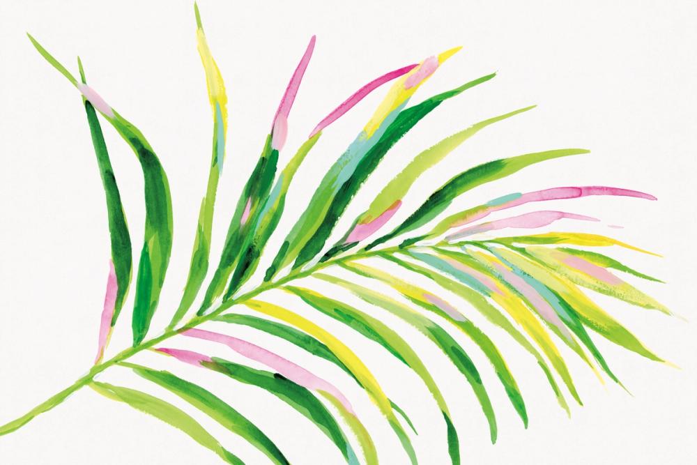 Colorful Tropical Leaf II