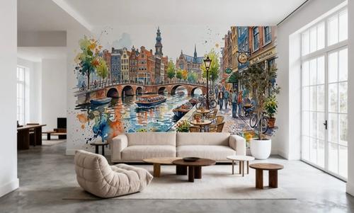 Amsterdam - Watercolor City Series