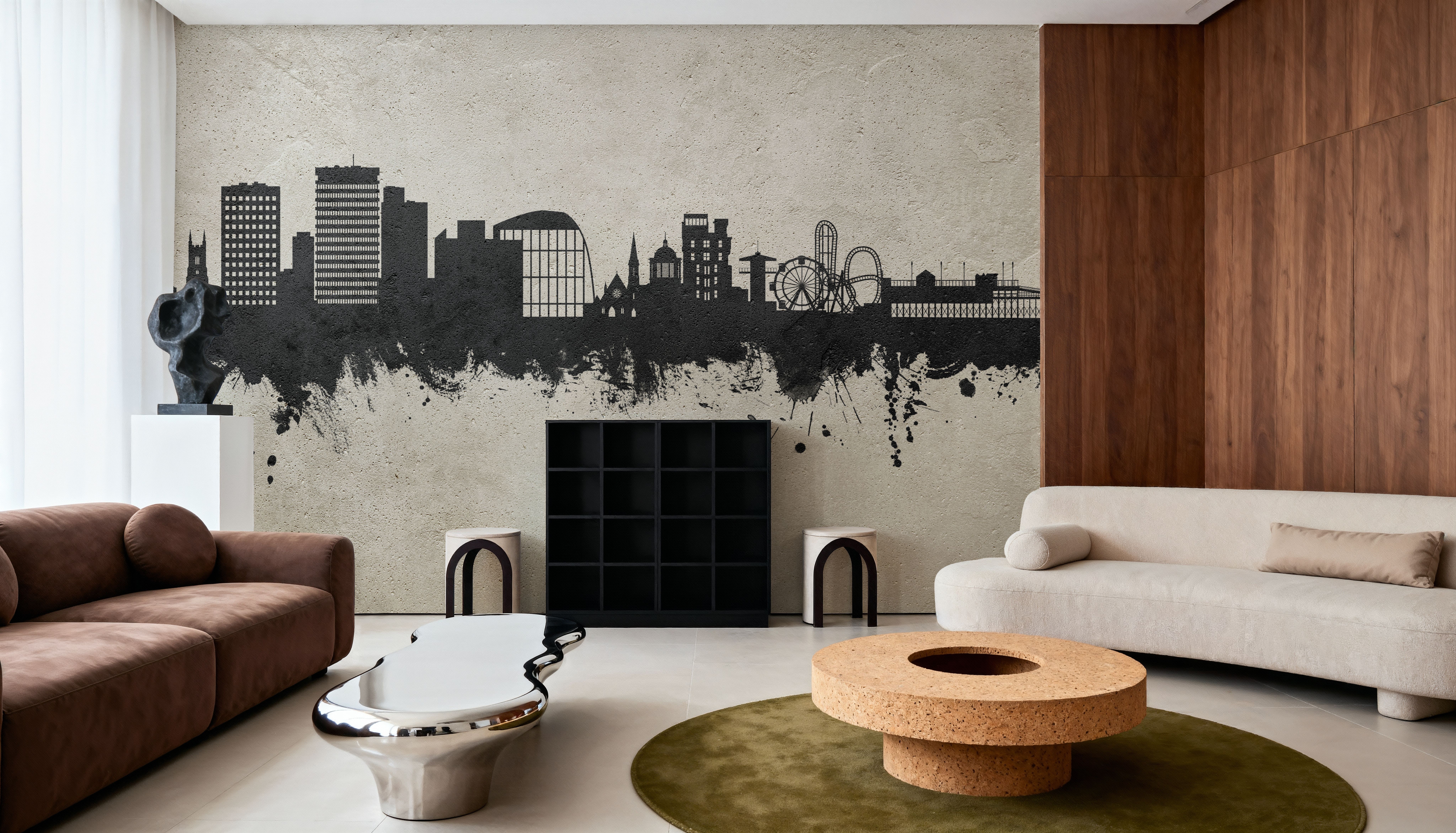 Southend-on-Sea England Skyline Concrete, Papel de parede