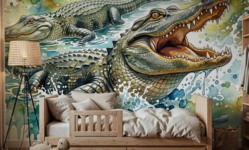Alligators - Watercolor Predators Series