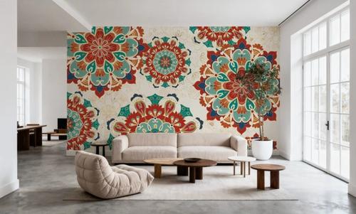 Folk Floral VIII
