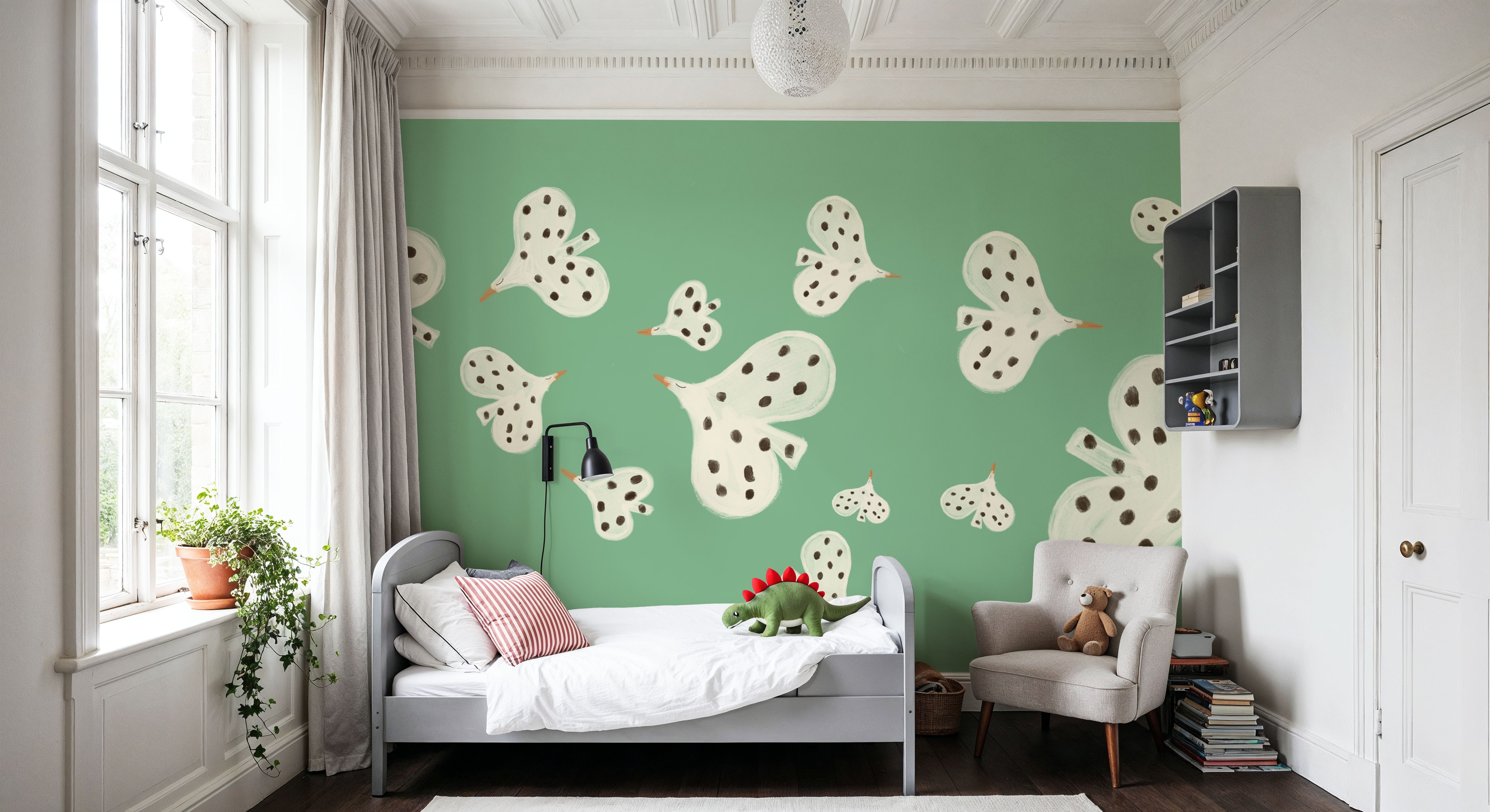 Birds Flying High, Emerald