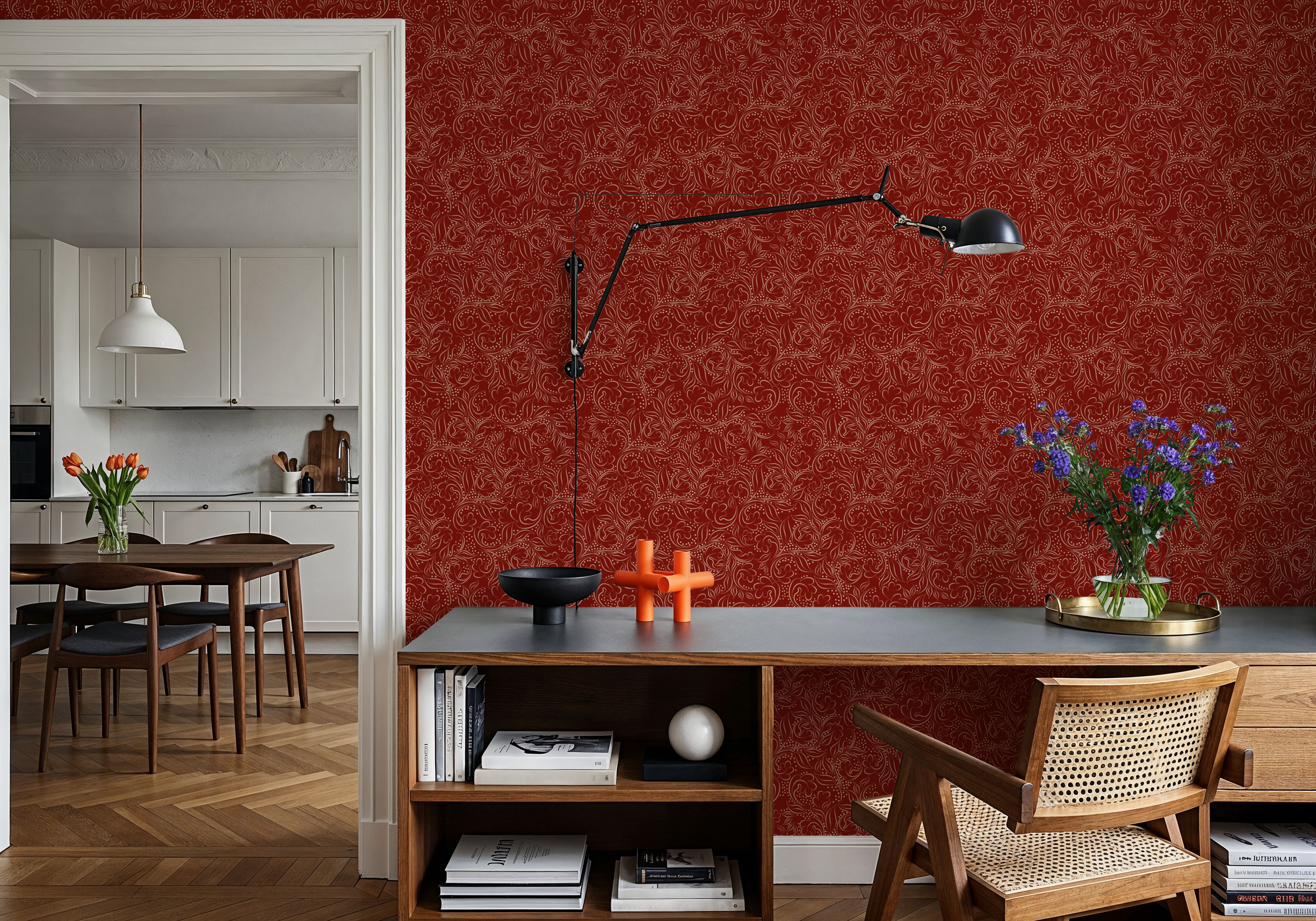 Catch the Breeze, Red, Tapeten