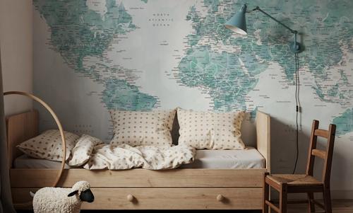 World Map Cities - Gertrudis
