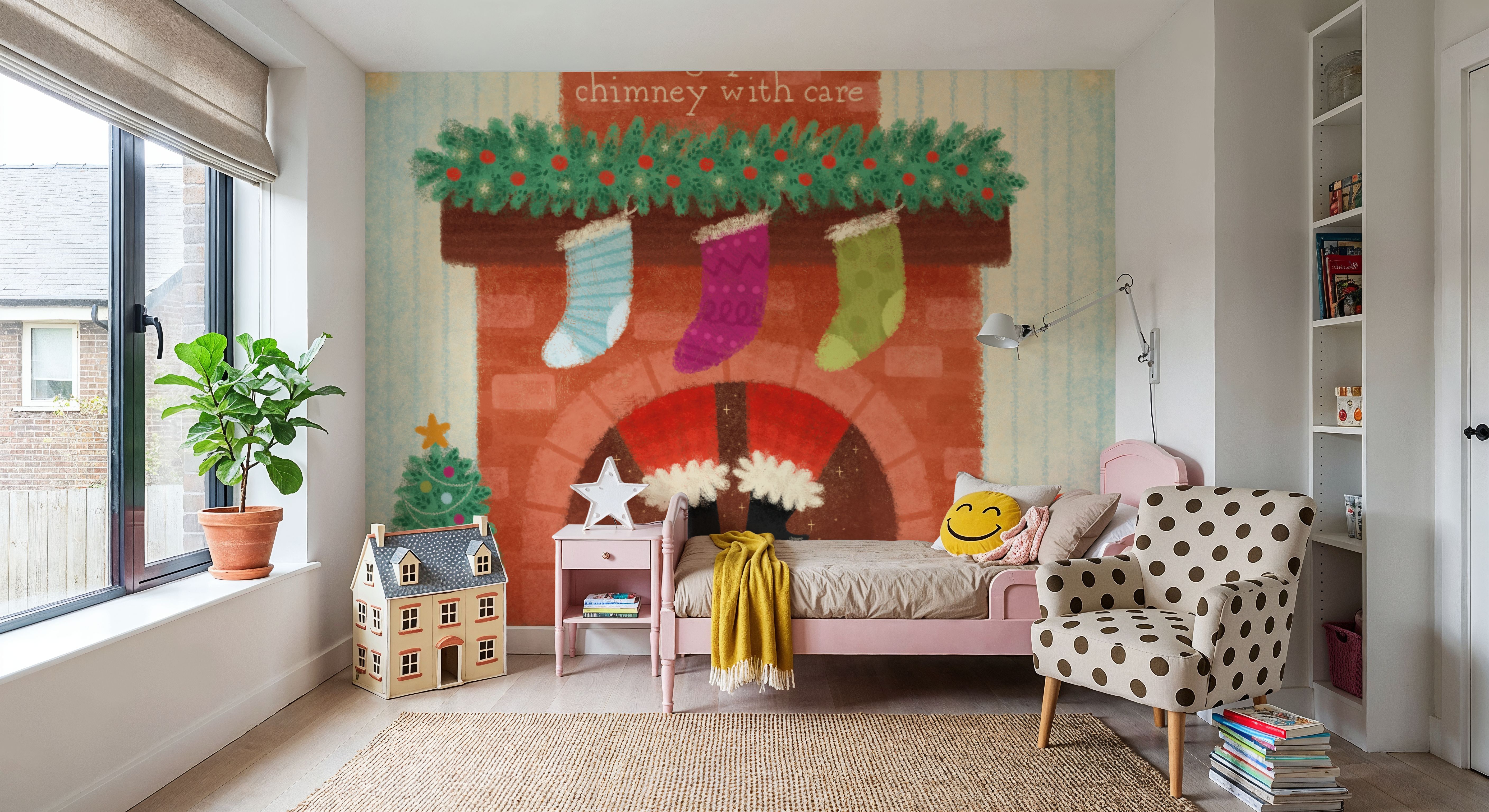 Christmas Stockings, Wallpaper