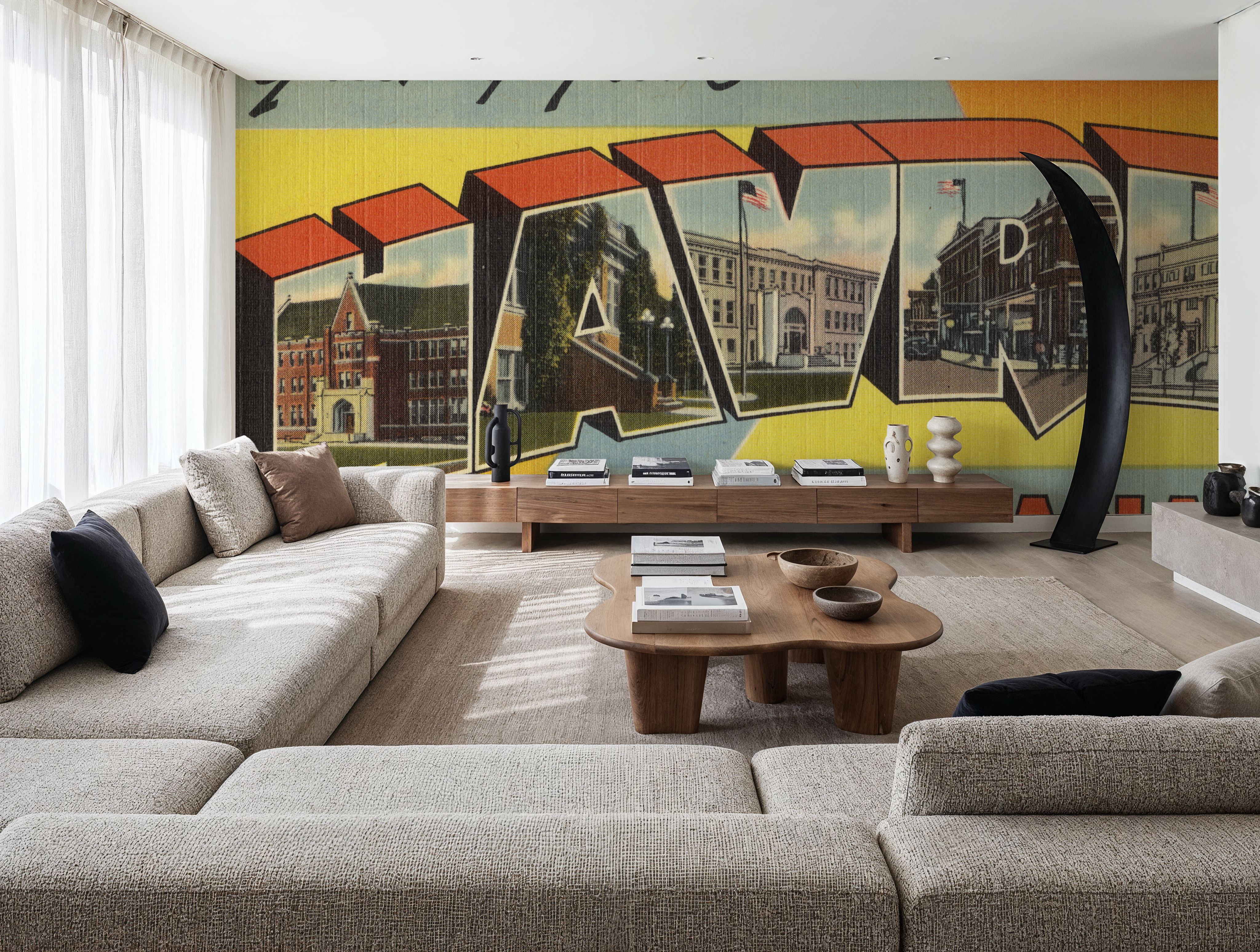 Greetings from Havre - Screenprint Postcard