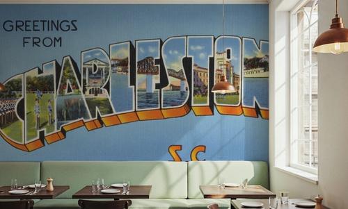 Greetings from Charleston - Screenprint Postcard