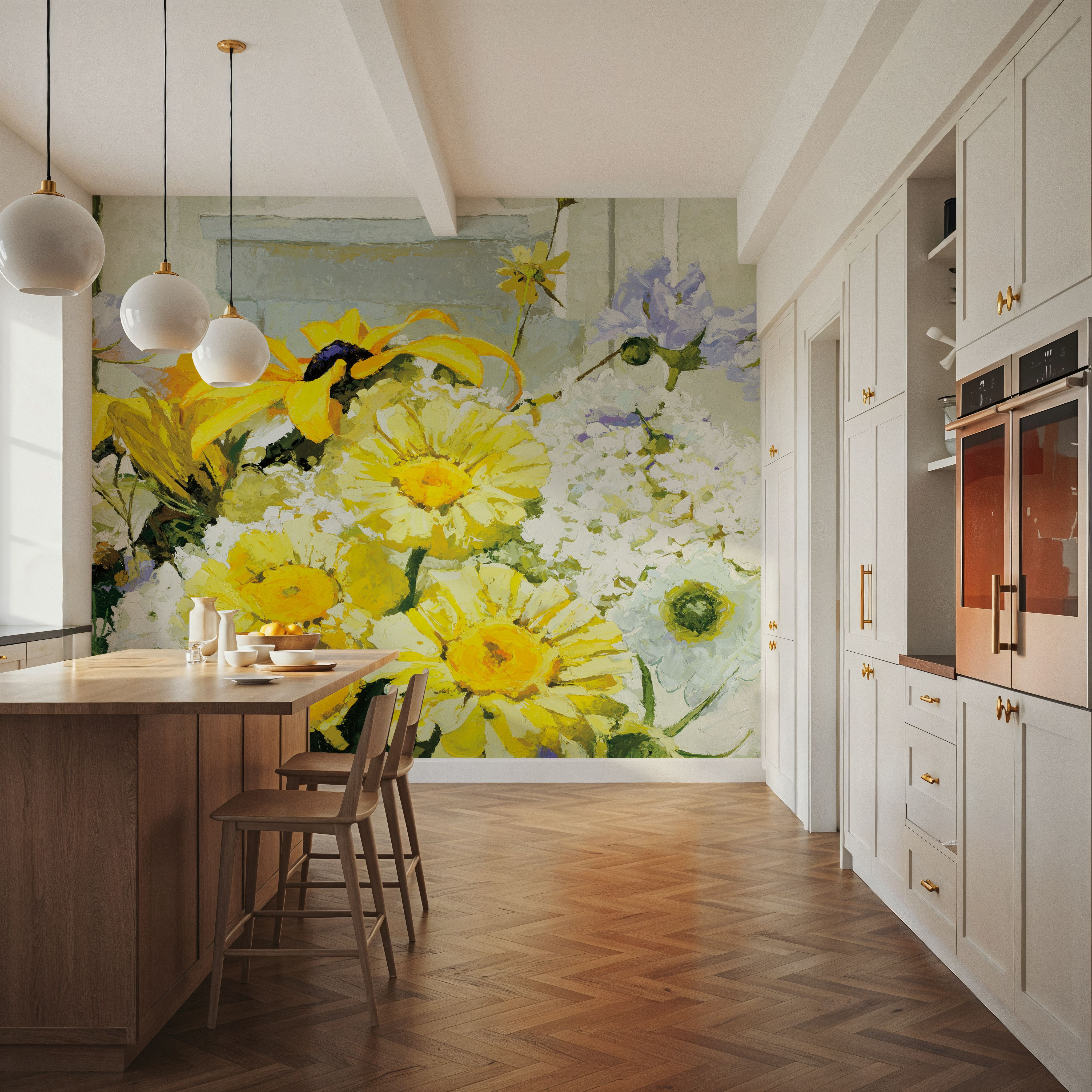 Cottage Susans and Daisies