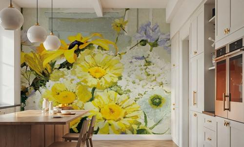 Cottage Susans and Daisies