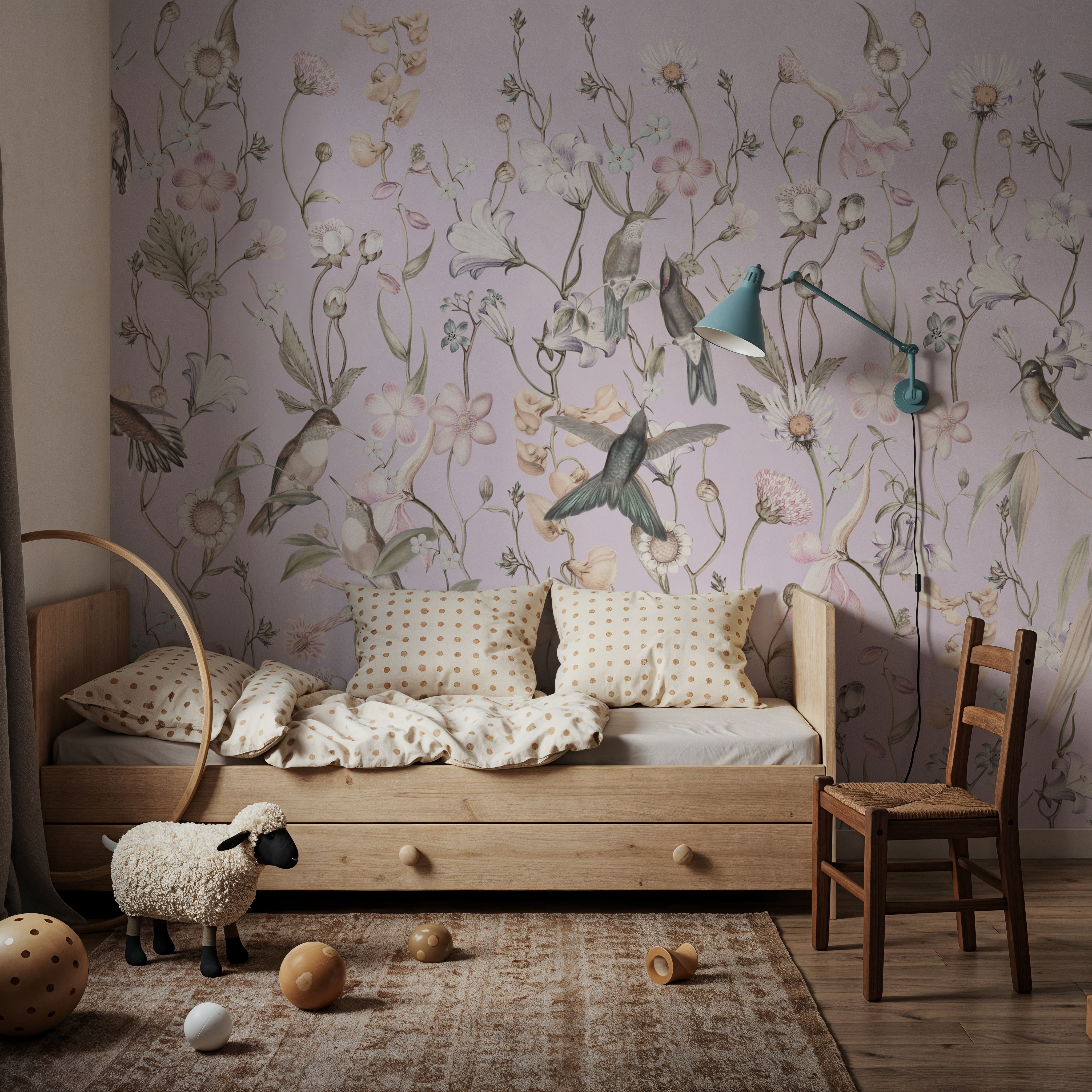 Bird Garden Purple