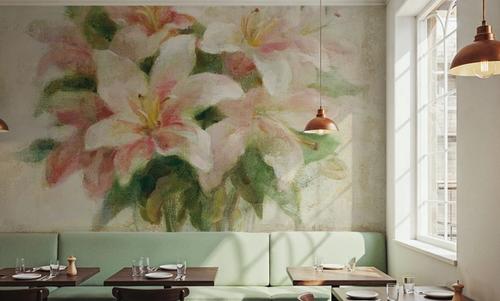 Cottage Lilies in Pink