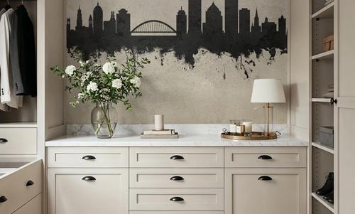 Rochester New York Skyline Concrete