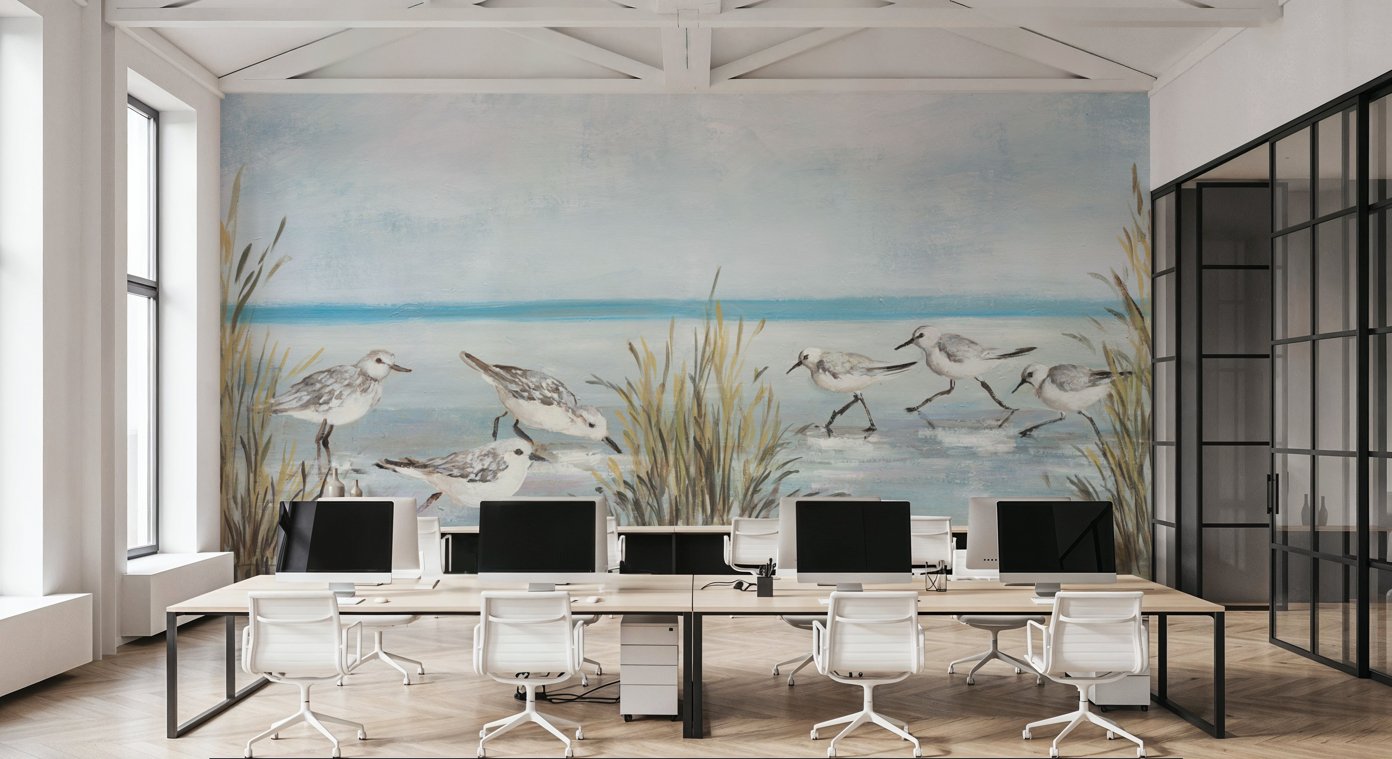 Beach Birds I
