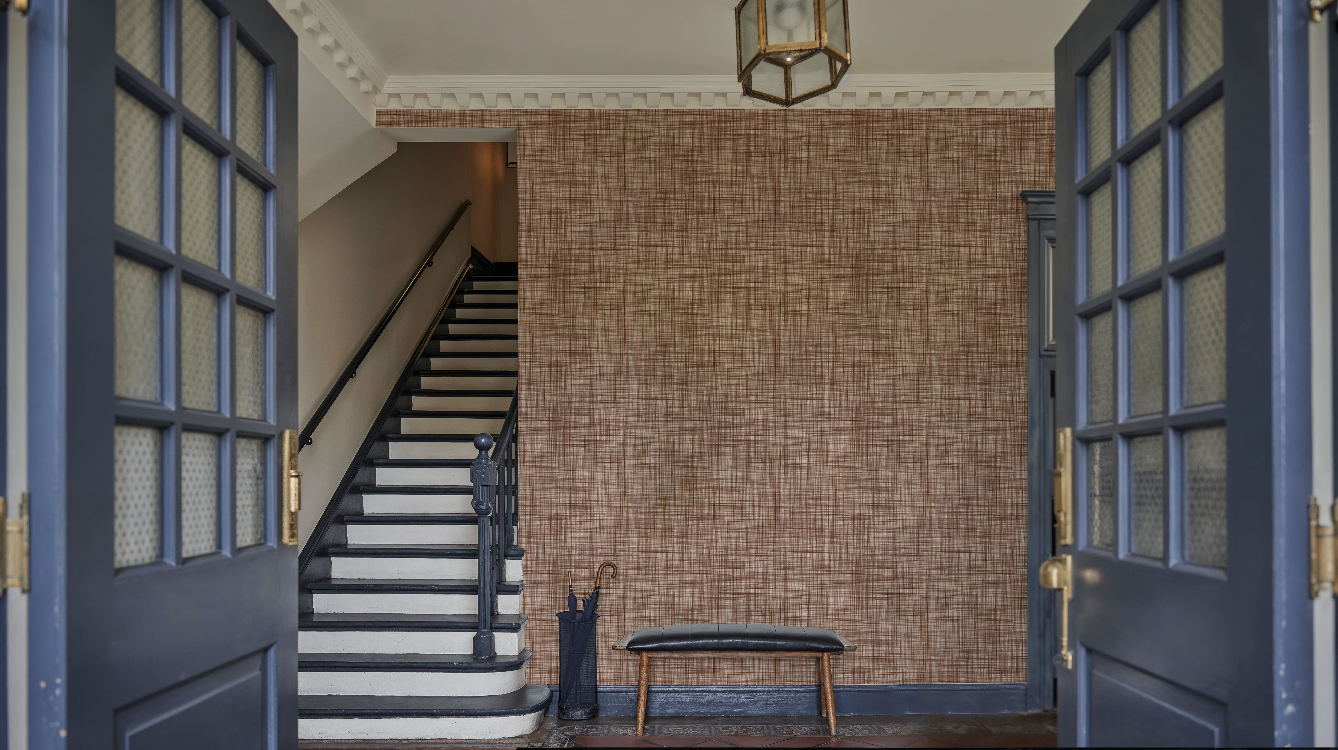 Mottled Linen Effect, Brick