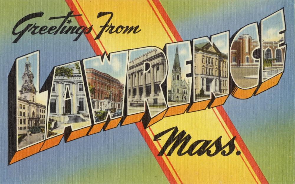 Greetings from Lawrence - Screenprint Postcard