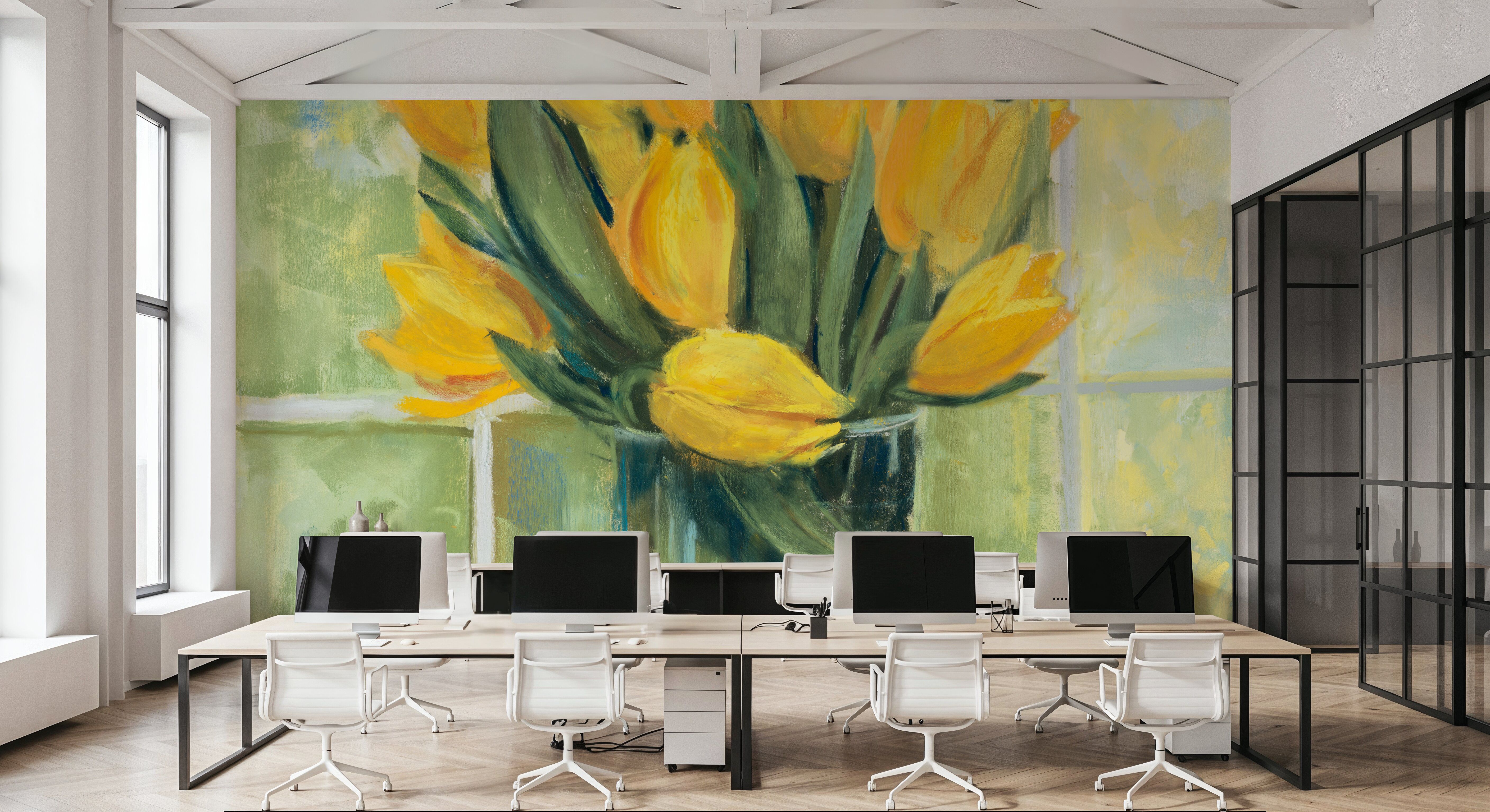 Windowsill Floral II, Behang