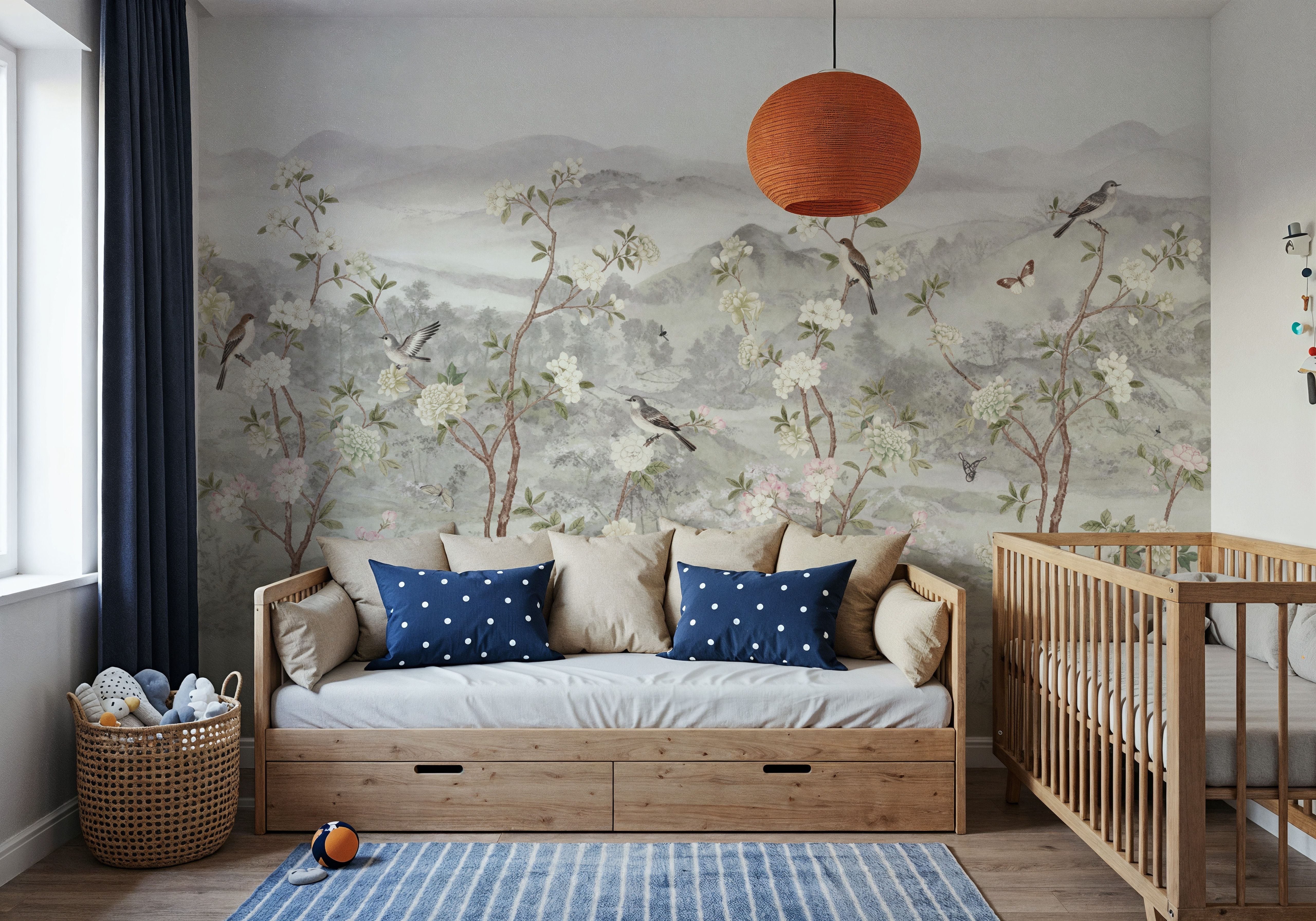 Peony Tree Landscape, Mist