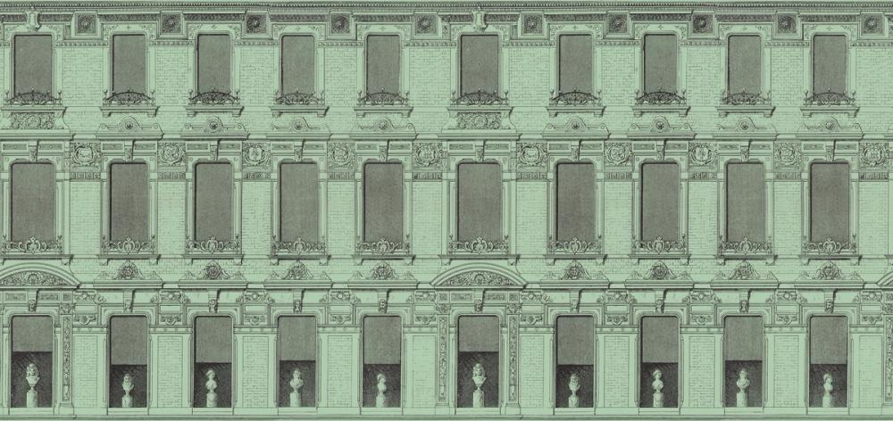 Vintage Facade, Green