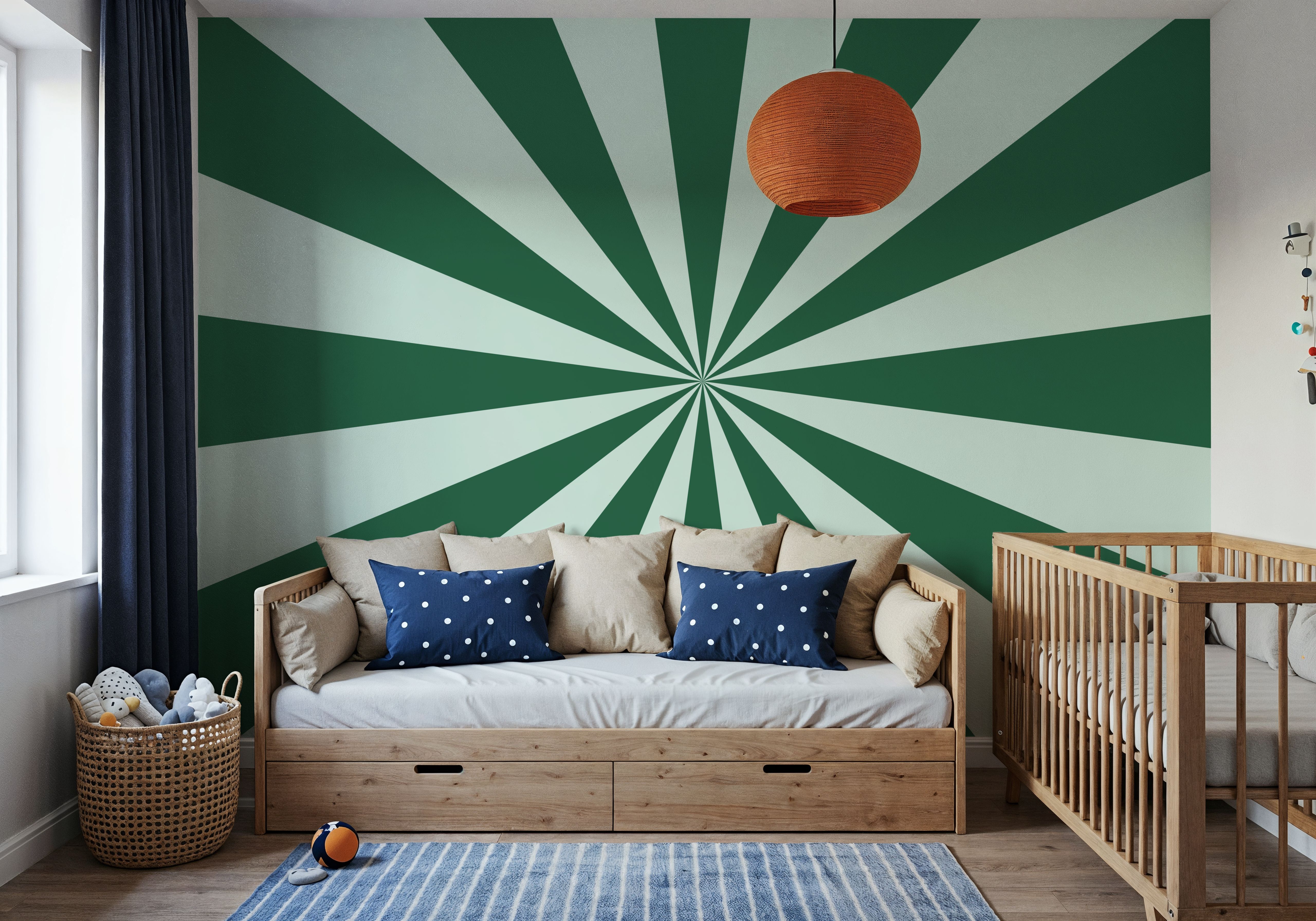 Circus Ceiling, Green on Green