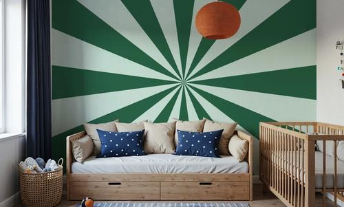 Circus Ceiling, Green on Green