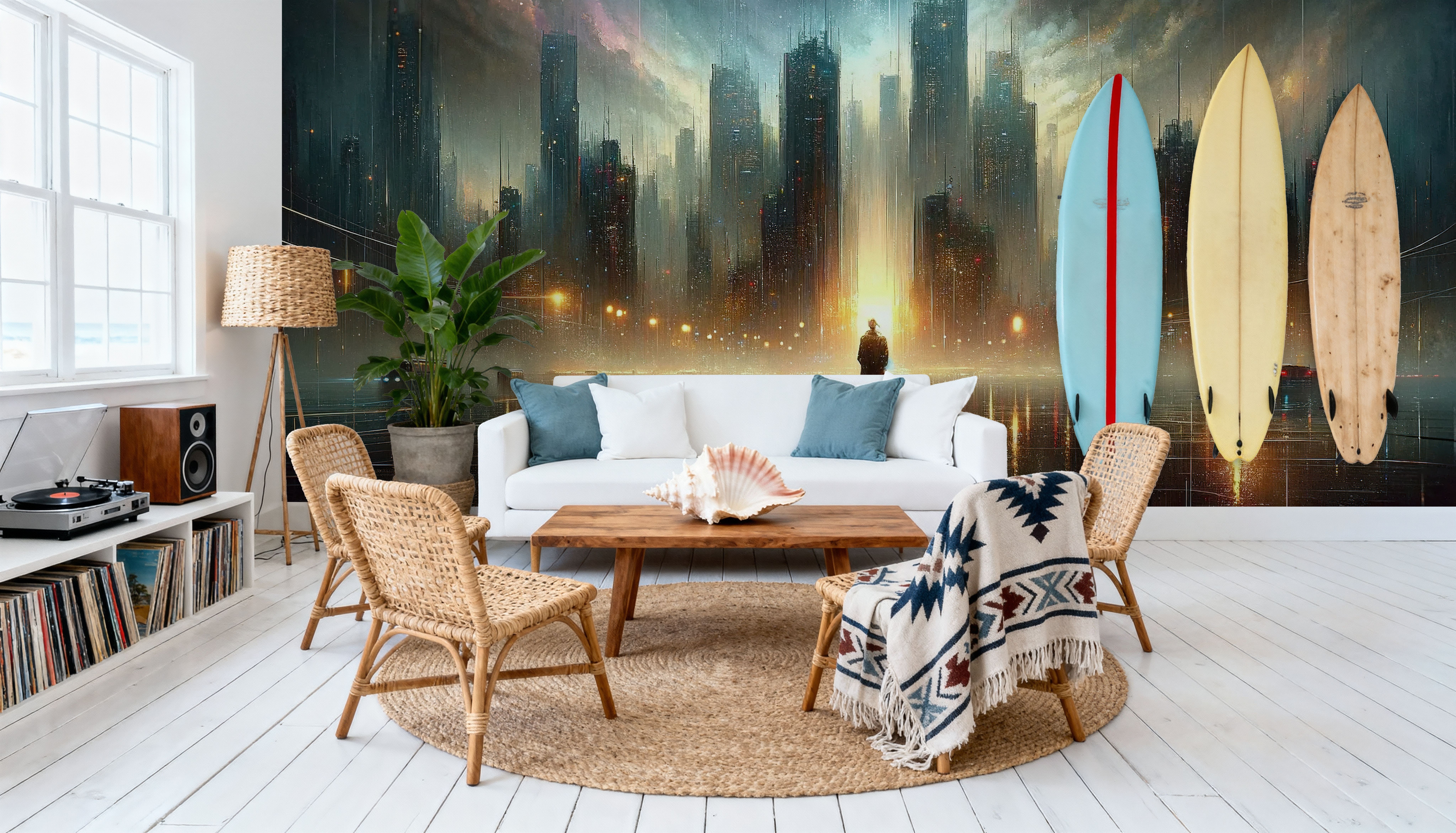 Lost Moments in Twilight Rain