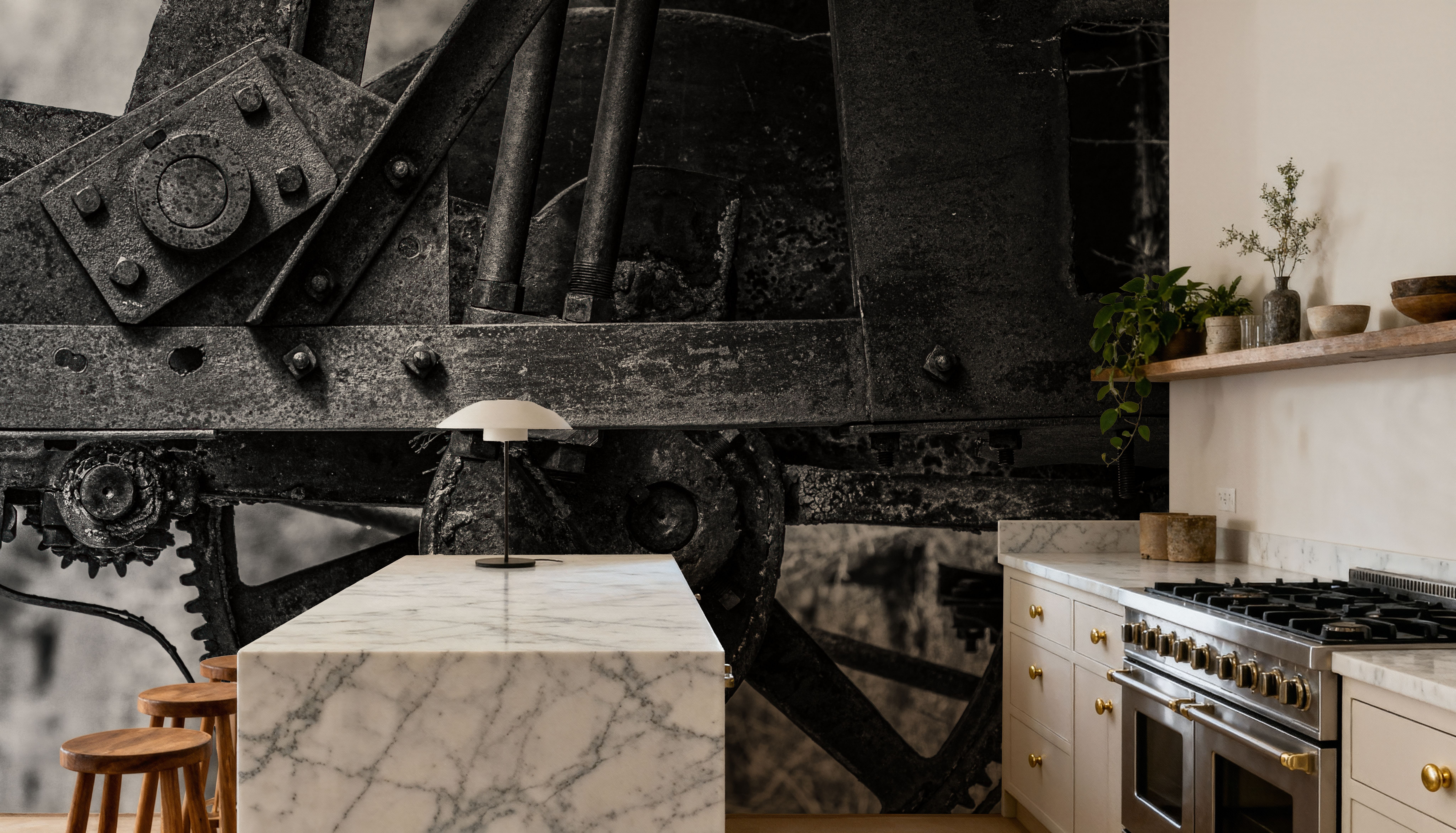 Ghost Town, Wallpaper