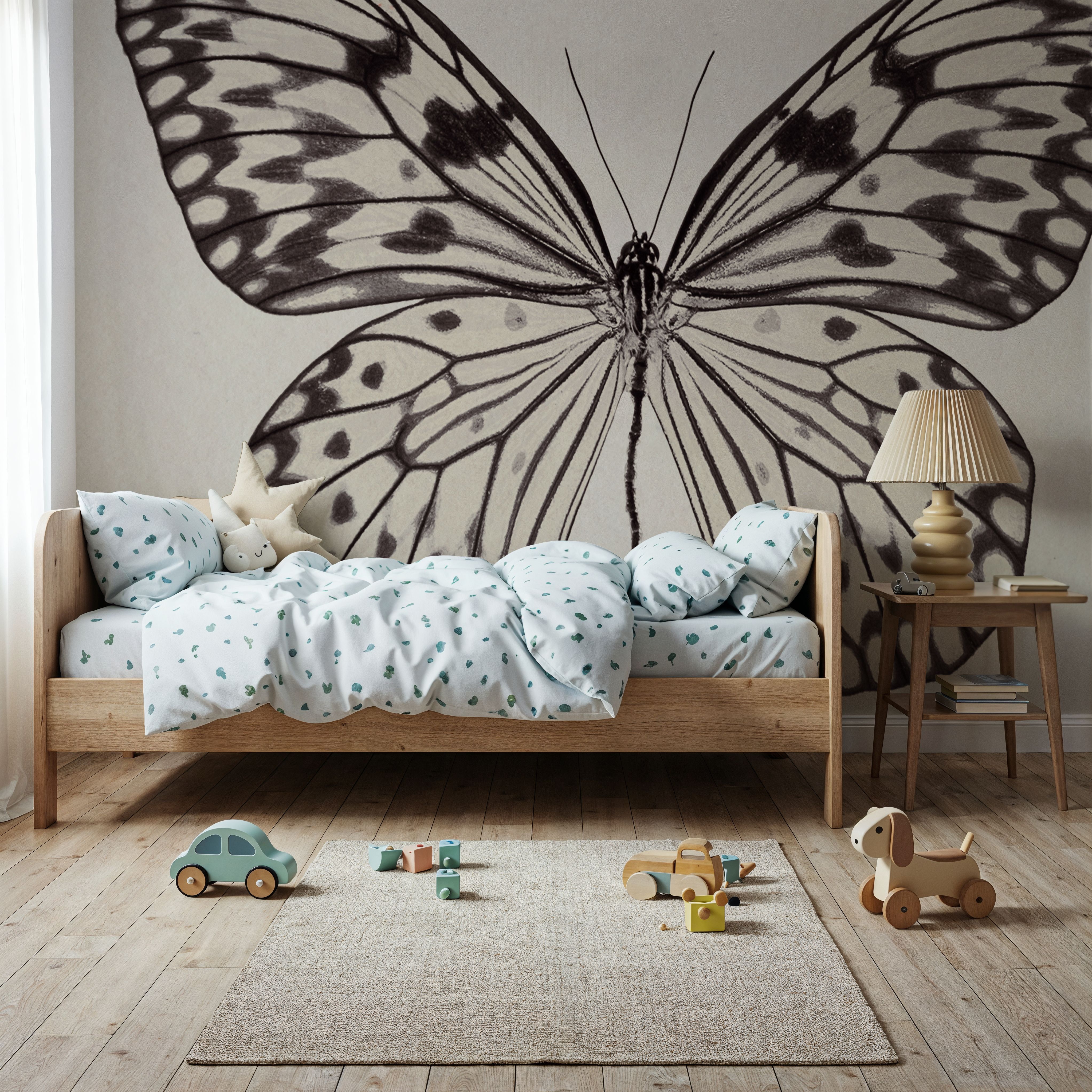 Butterfly V Gray