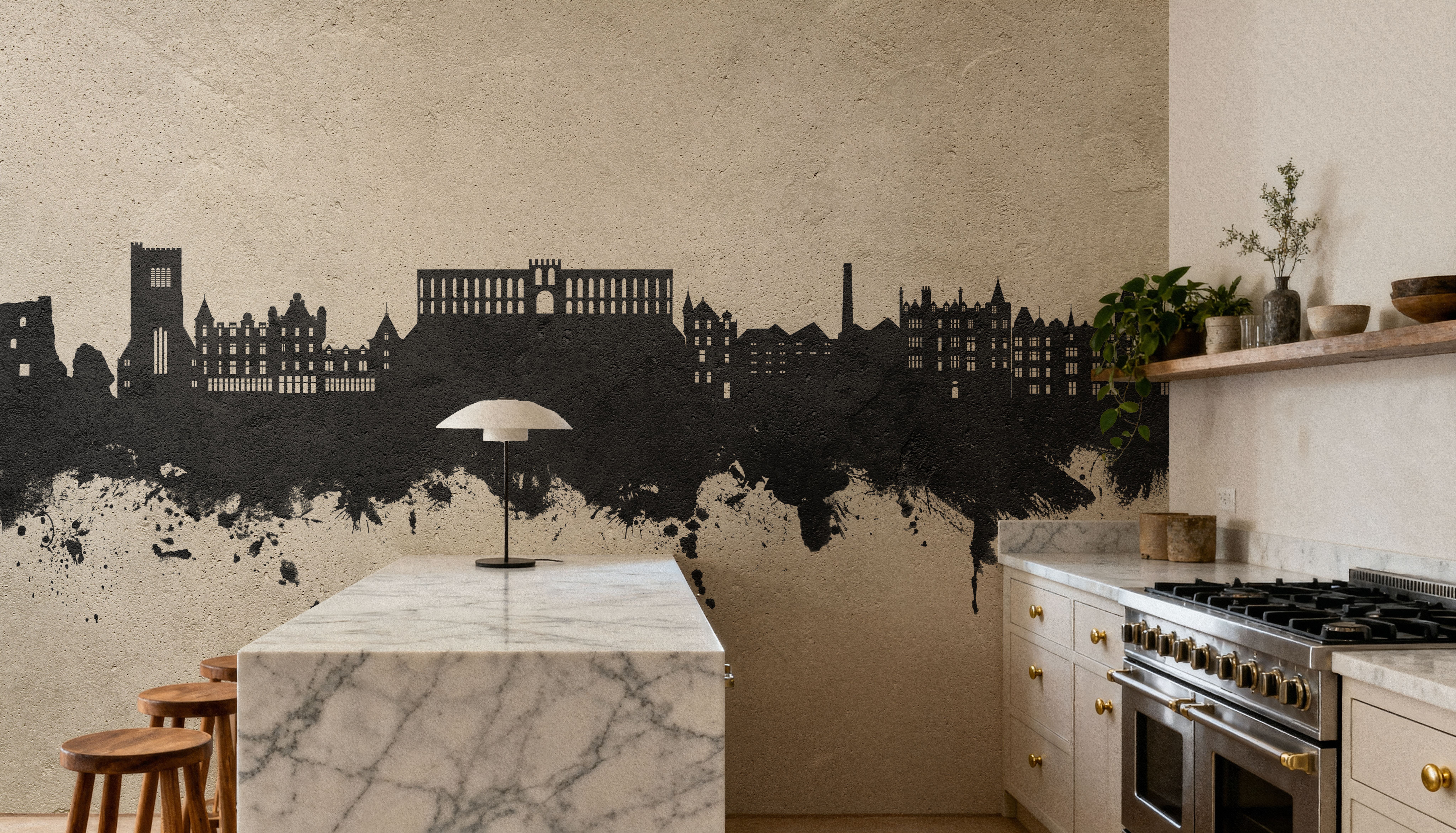 Oban Scotland Skyline Concrete