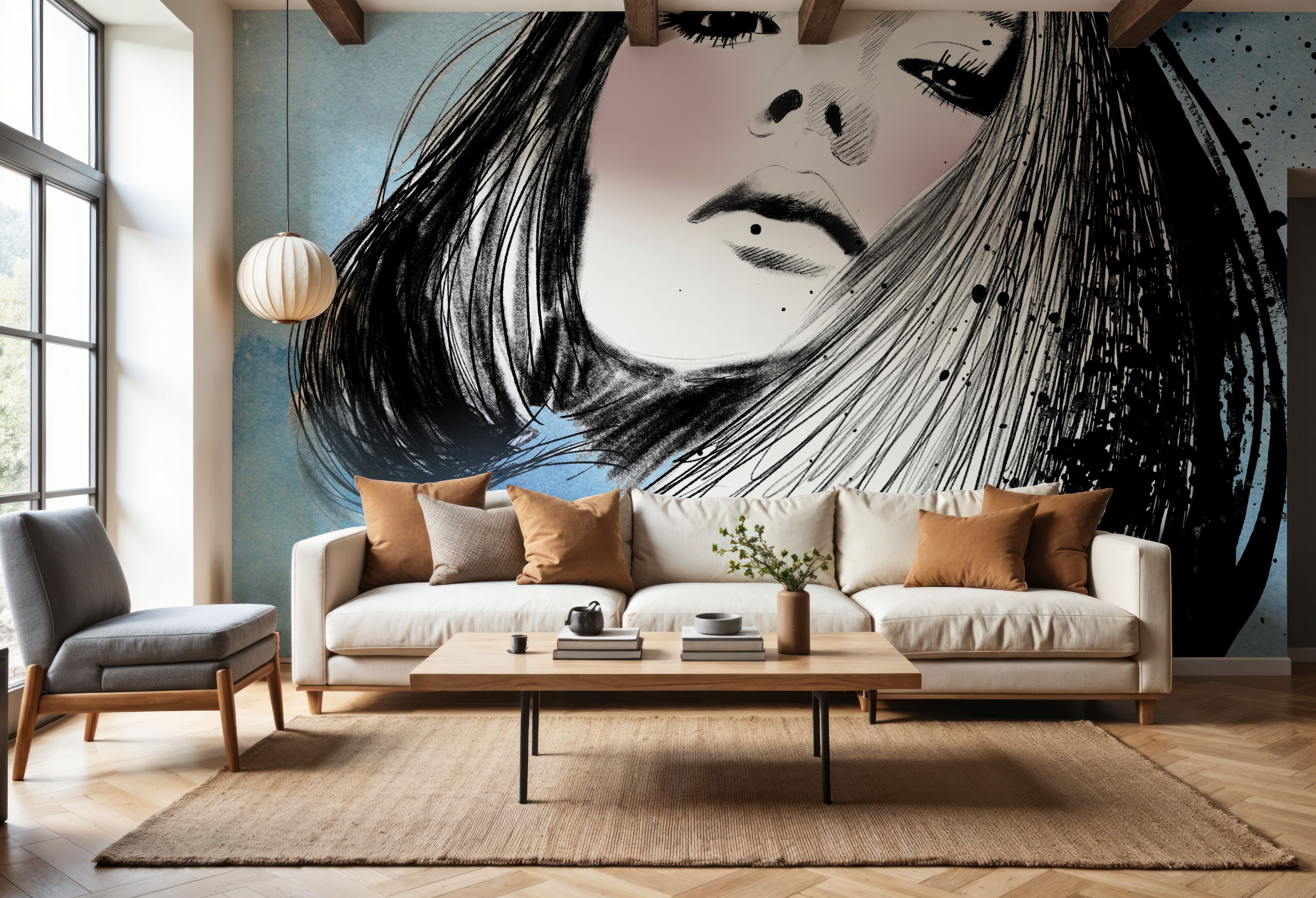 Moon Girl II, Wallpaper