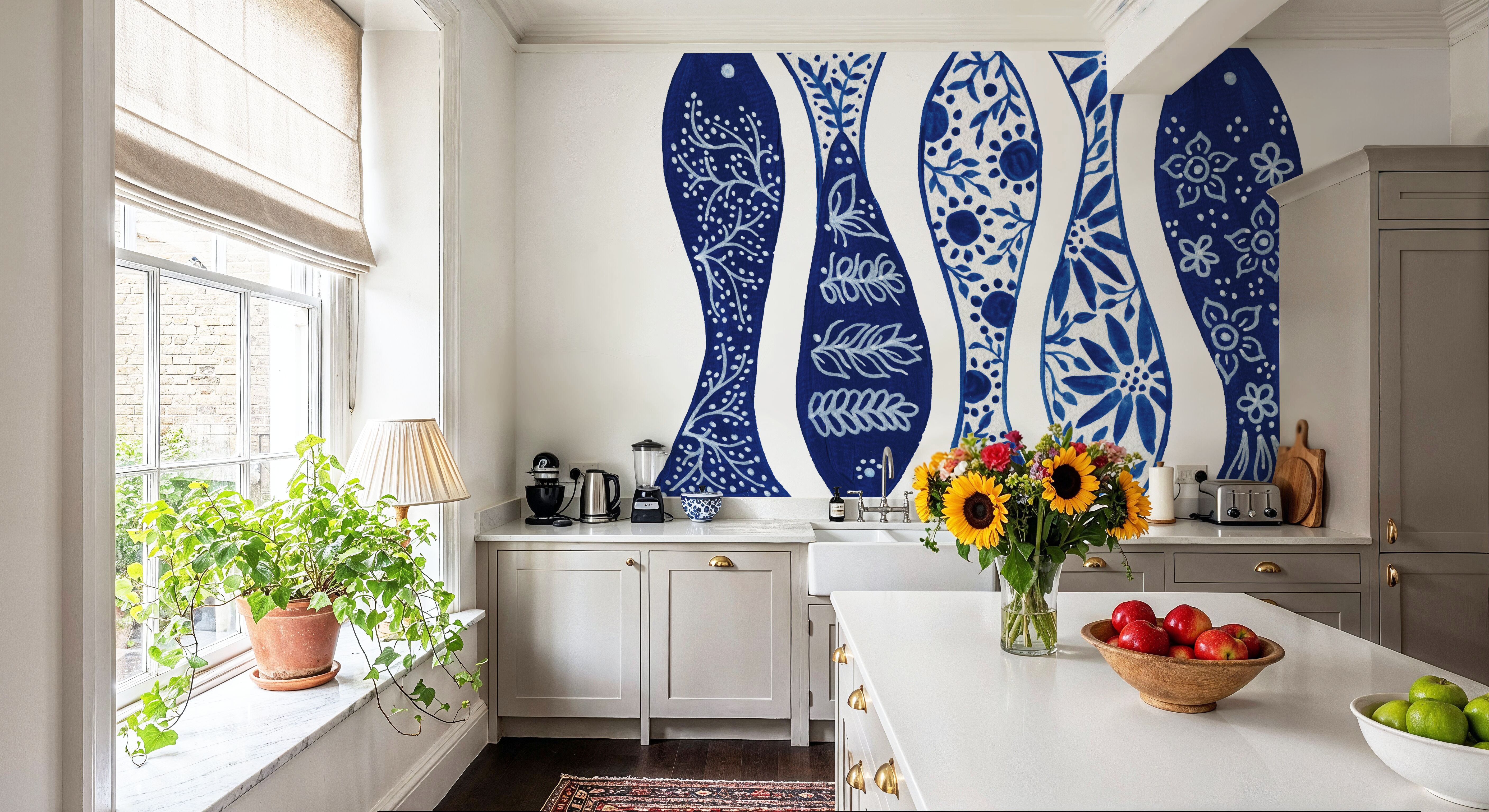 Coastal Chinoiserie VII