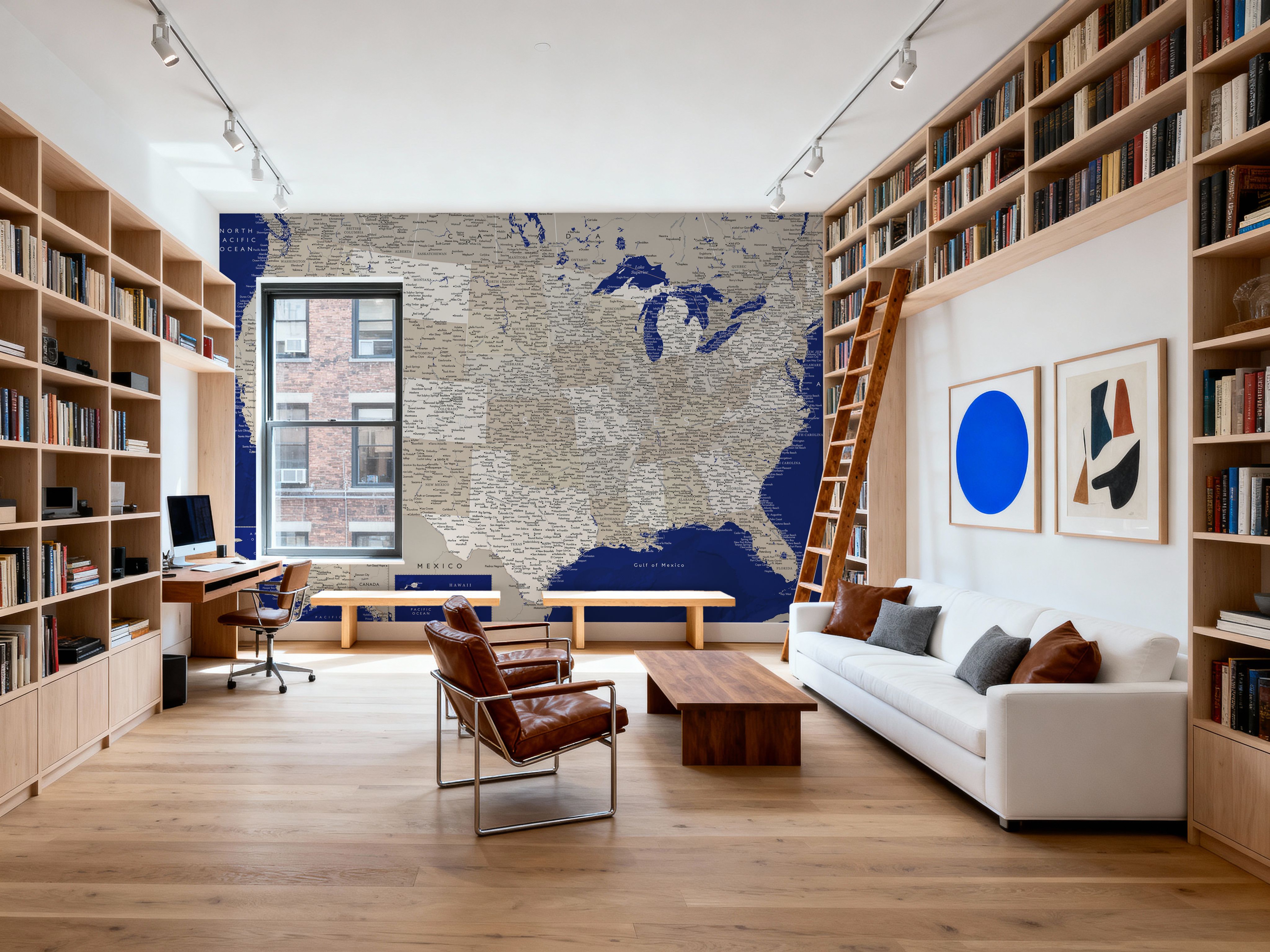 US Map Detailed - Kameryn