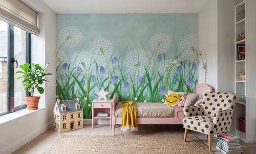 Dandelion Meadow, Blue
